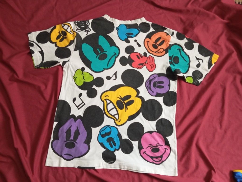 Disney Disney Mickey Mouse 🐭 Tshirt Fullprint AOP 🤩 Size US M / EU 48-50 / 2 - 3 Thumbnail