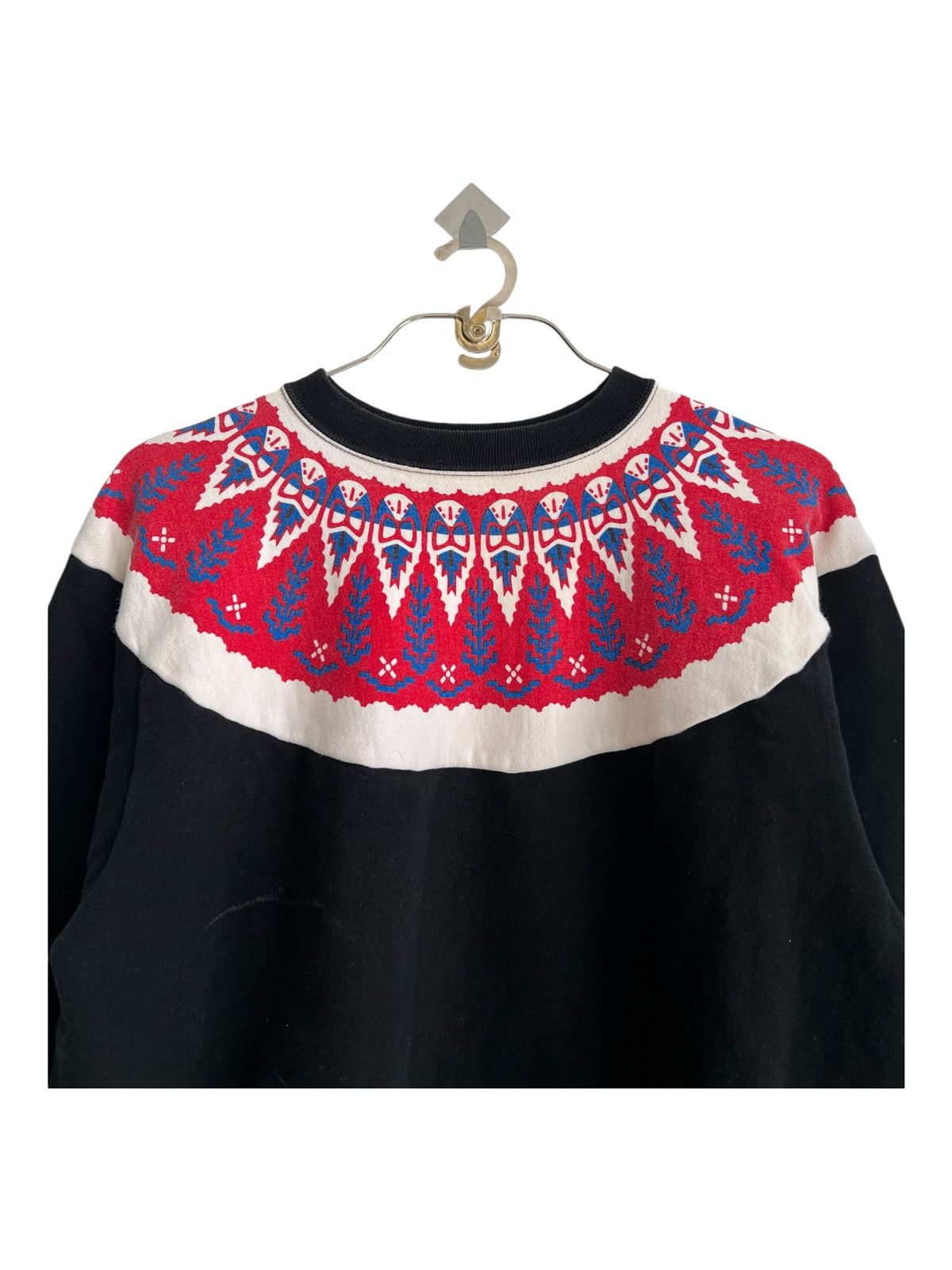The Real McCoy's 1960s Snow Pattern Fleece Lined Afterhood King Sweater McCoy Size US M / EU 48-50 / 2 - 4 Thumbnail