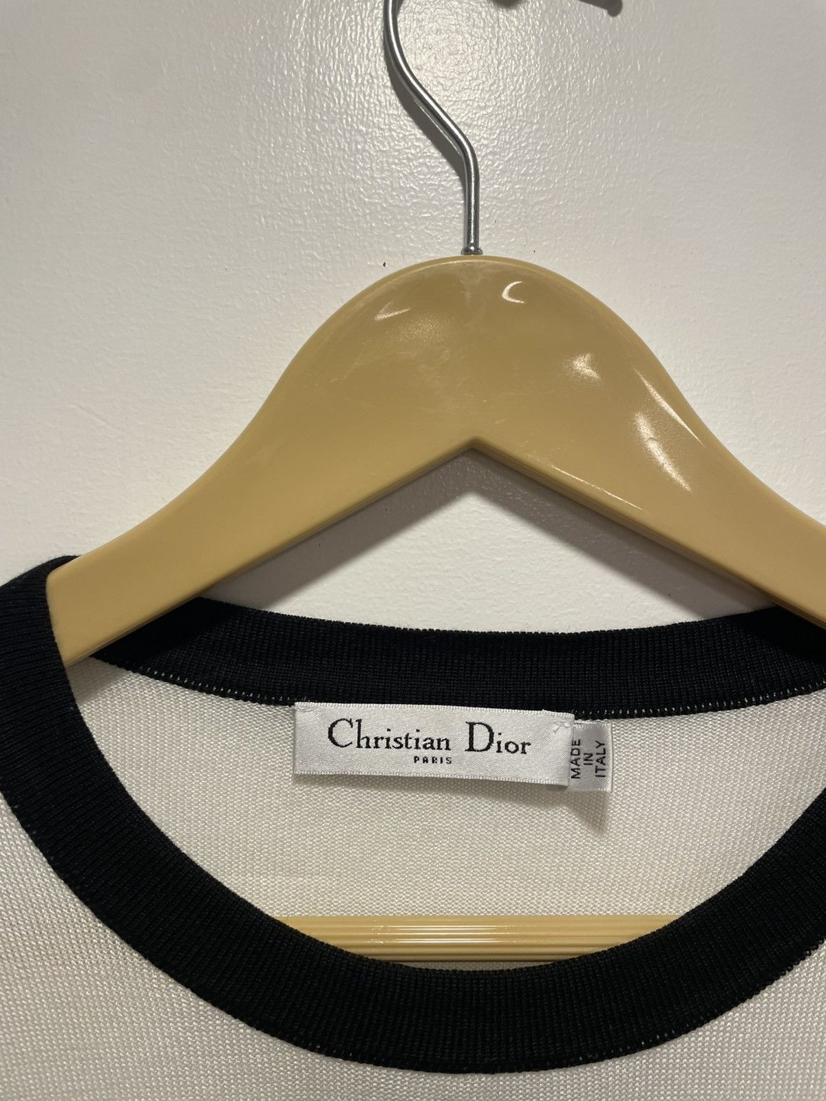 Dior Christian Dior Cashmere S/S Sweater Knitwear Size M / US 6-8 / IT 42-44 - 4 Thumbnail