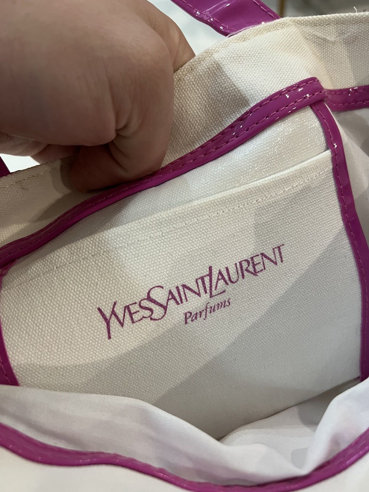Yves Saint Laurent Yves Saint Laurent black tote bag and handle Size ONE SIZE - 4 Thumbnail