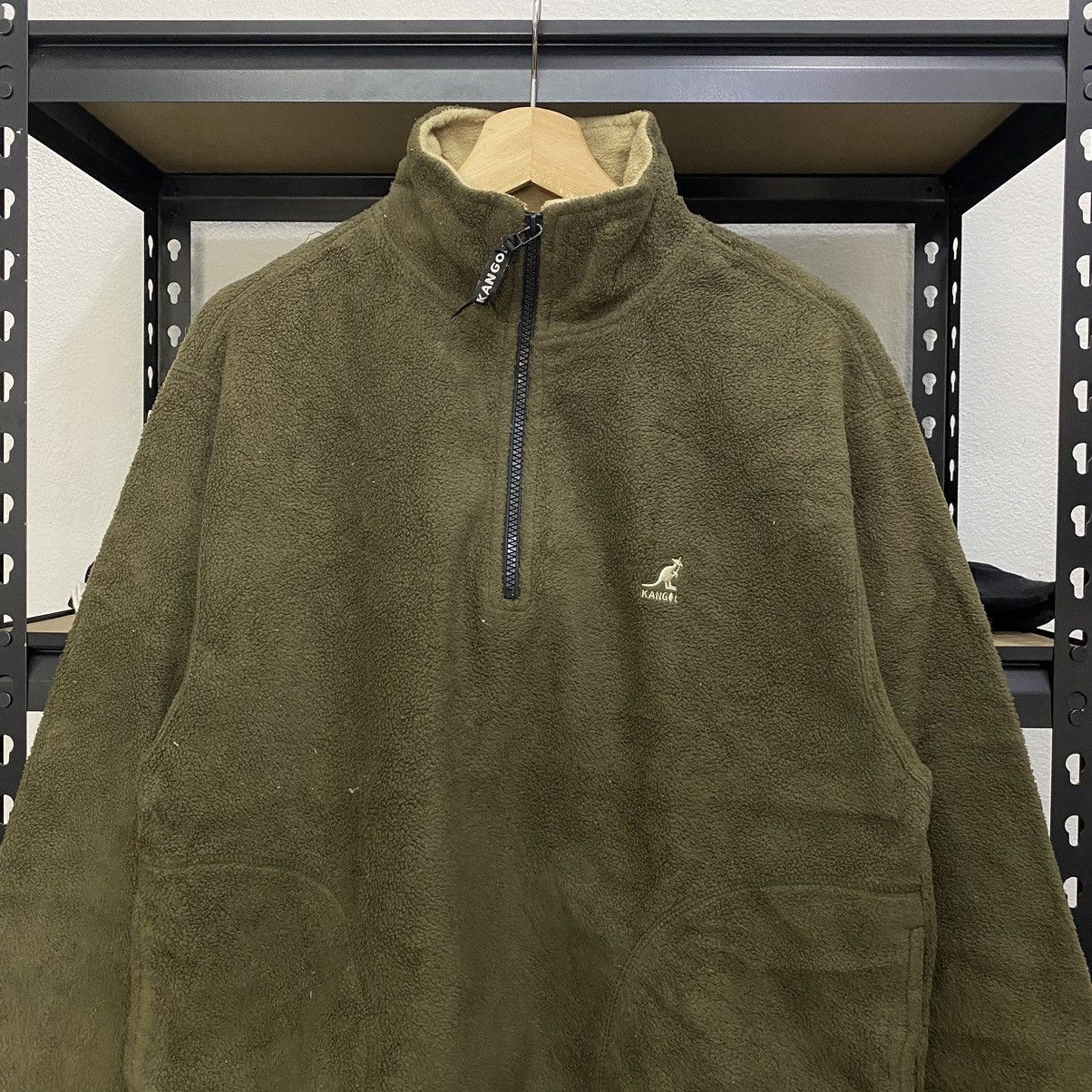 Kangol × Vintage Vintage Kangol Quater Zip Sweatshirt Fleece❗️ Size US M / EU 48-50 / 2 - 2 Thumbnail
