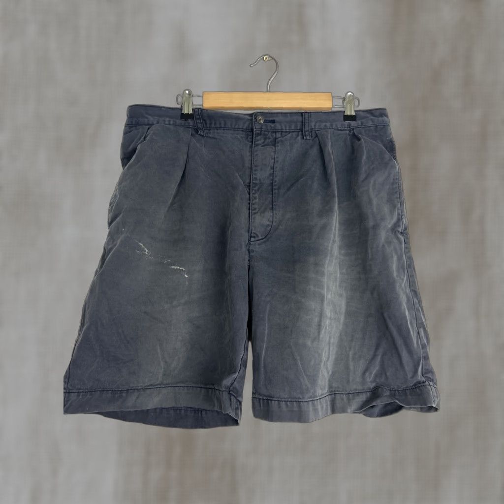 Ralph Lauren Ralph Lauren Polo Mens Size 38 Charcoal Gray Chino Shorts 9" Inseam Stains Size US M / EU 48-50 / 2 - 1 Thumbnail