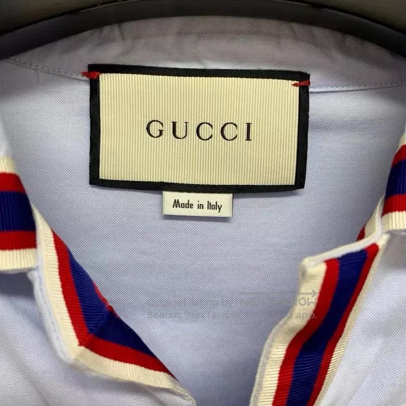 Gucci Gucci Embroidered Short Sleeve Shirt . Size US L / EU 52-54 / 3 - 3 Thumbnail