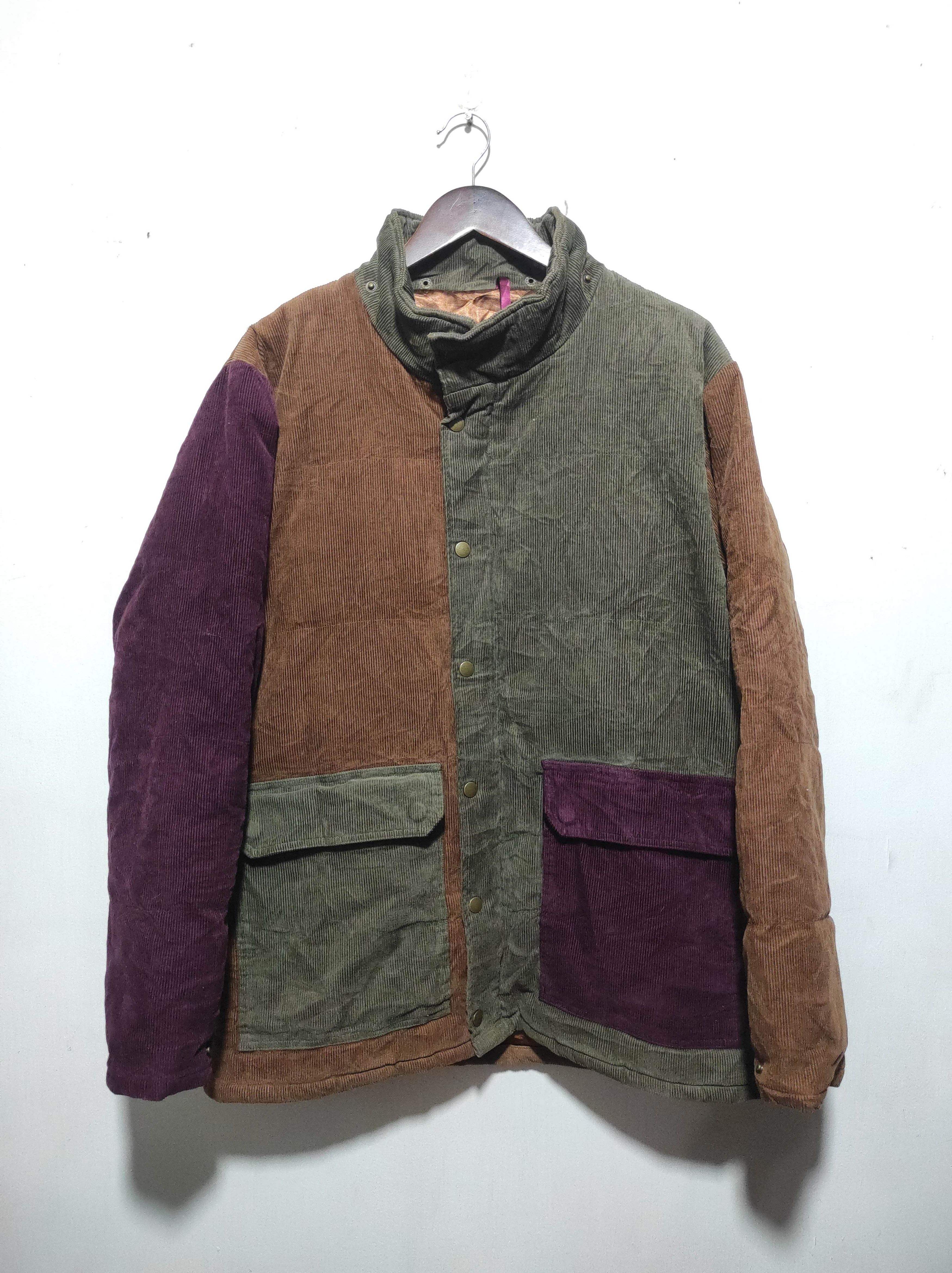 Hysteric Glamour Sm.Sadau Carduroy colorblock parka jacket Size US L / EU 52-54 / 3 - 2 Thumbnail