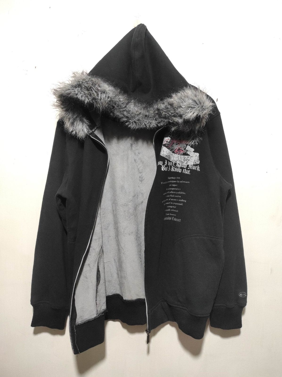 Japanese Brand Impala poem zip fur hoodie ifsix LGB style Size US L / EU 52-54 / 3 - 12 Thumbnail
