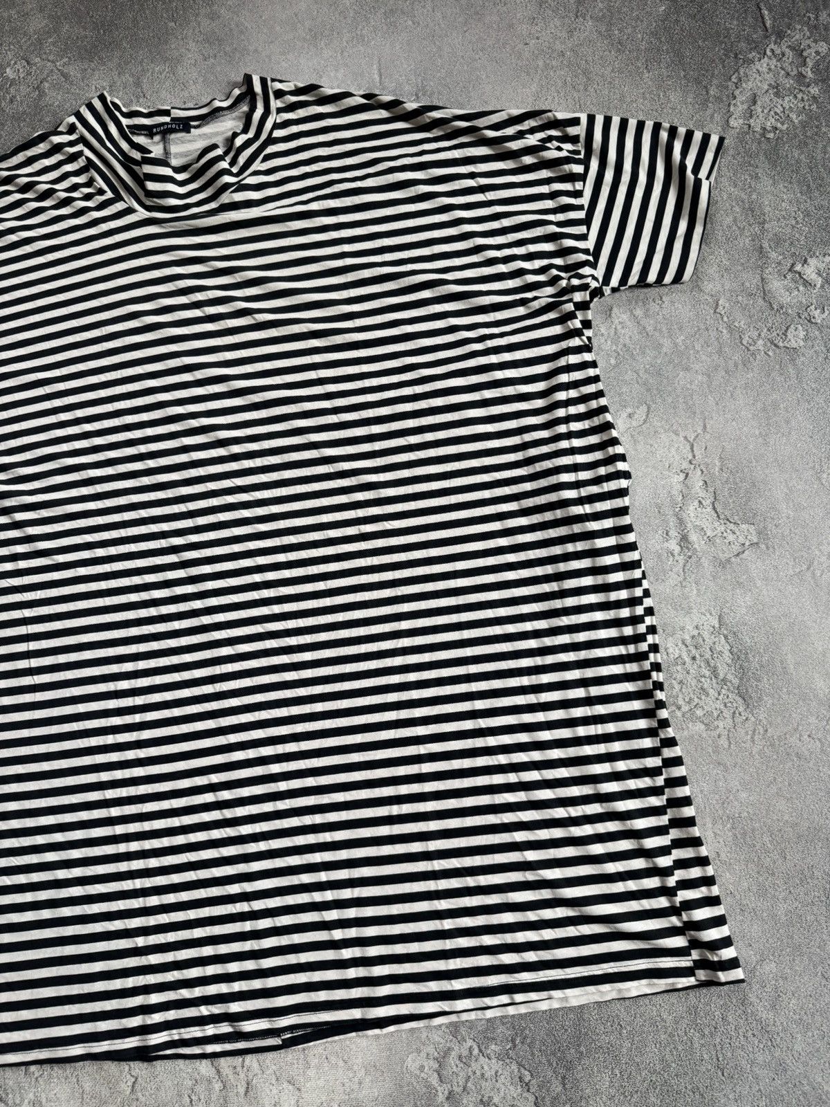 Rundholz Rundholz oversized relaxed striped avantgarde dress 👗 tunic Size ONE SIZE - 8 Thumbnail