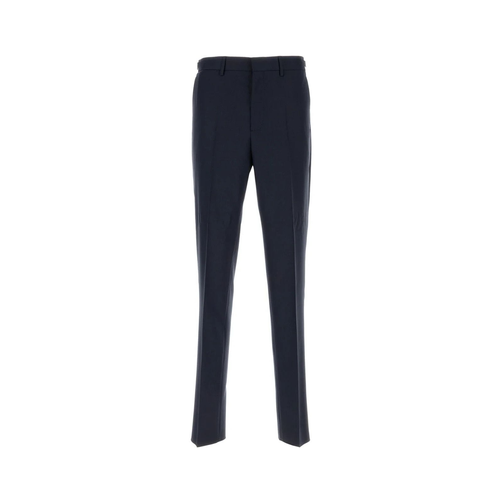 Versace VERSACE Dark Blue Wool Pants New & Authentic (Men's size:US Size US 36 / EU 52 - 1 Thumbnail