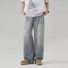 Japanese Brand Maijima x nji Vintage street wash baggy wide leg jeans Size US 30 / EU 46 - 6 Thumbnail