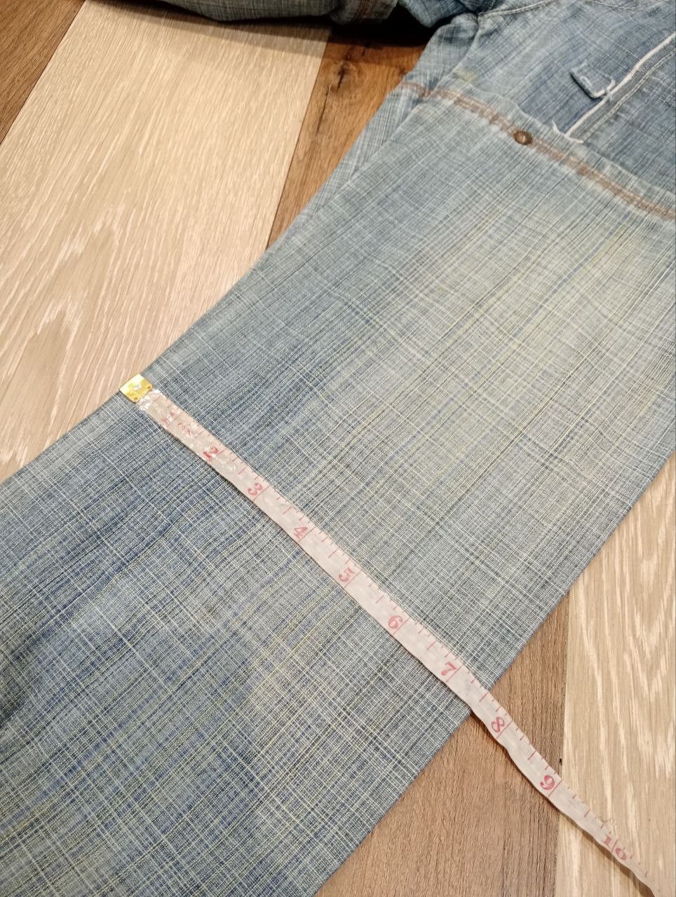 Marithe + Francois Girbaud MARITHE FRANCOIS GIRBAUD BANDAGE DENIM FLARED PANTS Size 29" - 18 Thumbnail