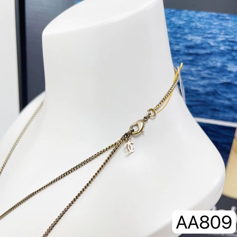 Chanel Chanel Adjustable Cable Chain Necklace Size ONE SIZE - 3 Thumbnail
