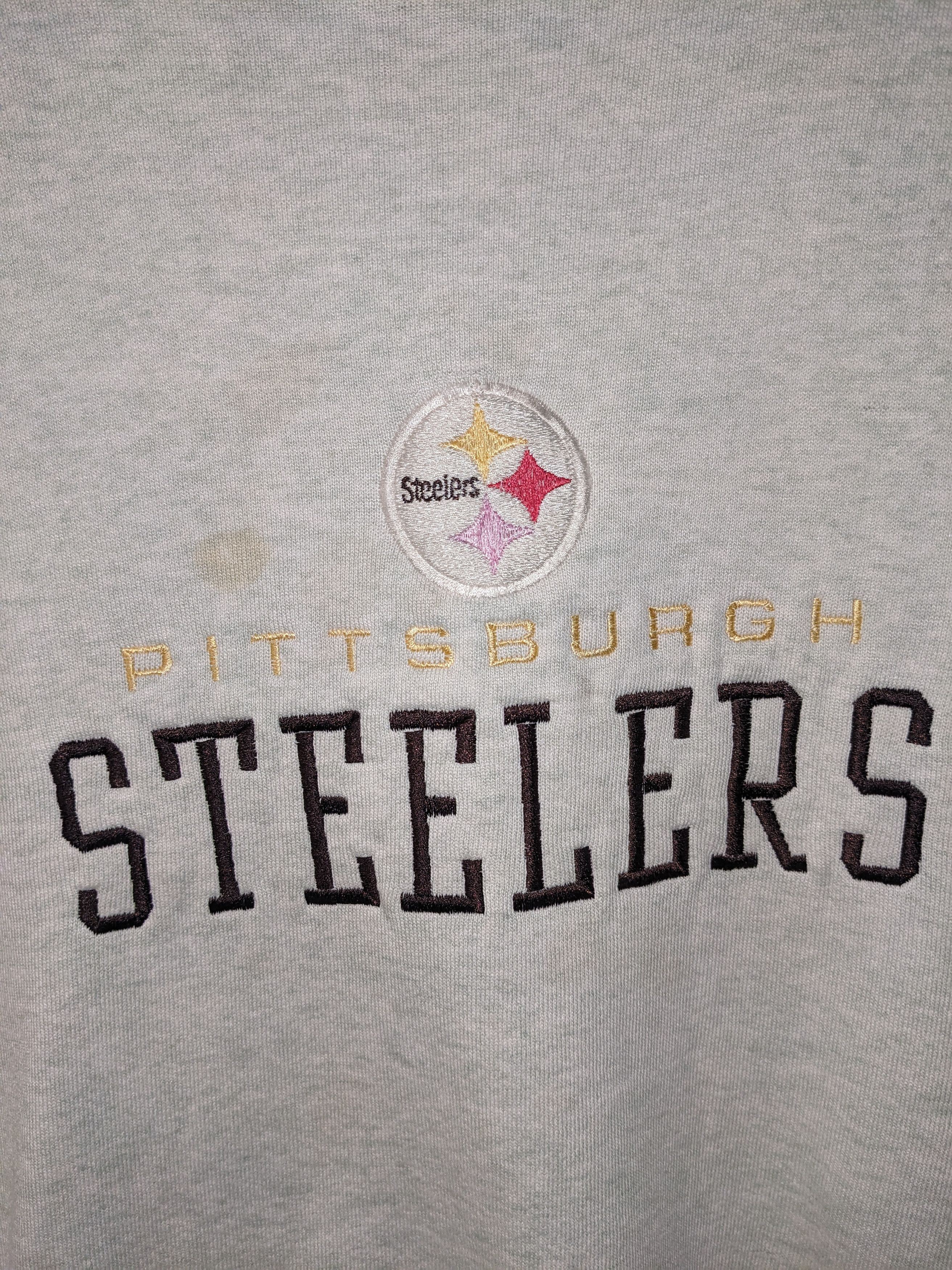 NFL Vintage 90s Pittsburgh Steelers NFL Football Sweatshirt Size US L / EU 52-54 / 3 - 2 Thumbnail
