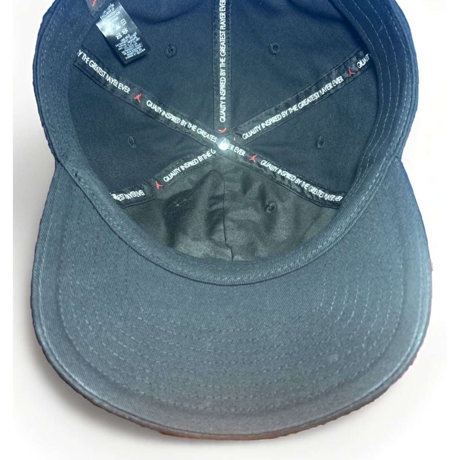Nike Nike Air Jordan Cap Baseball Hat One Size Black Jumpman Adjustable Strapback Cap Size ONE SIZE - 2 Thumbnail