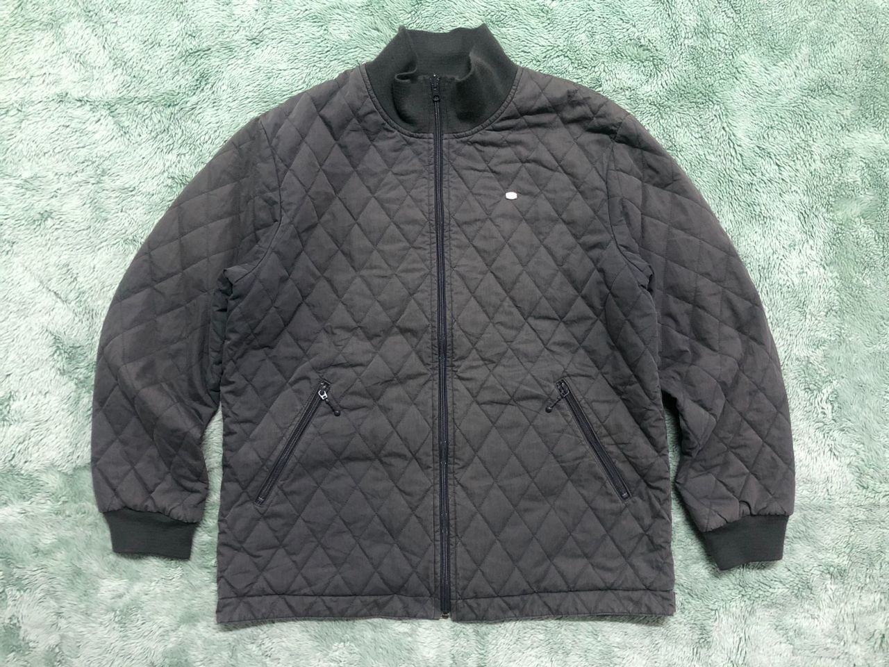 Lacoste VINTAGE LACOSTE RIVESIBLE QUILTED JACKET SUNFADED ONE SIDE Size US L / EU 52-54 / 3 - 9 Thumbnail