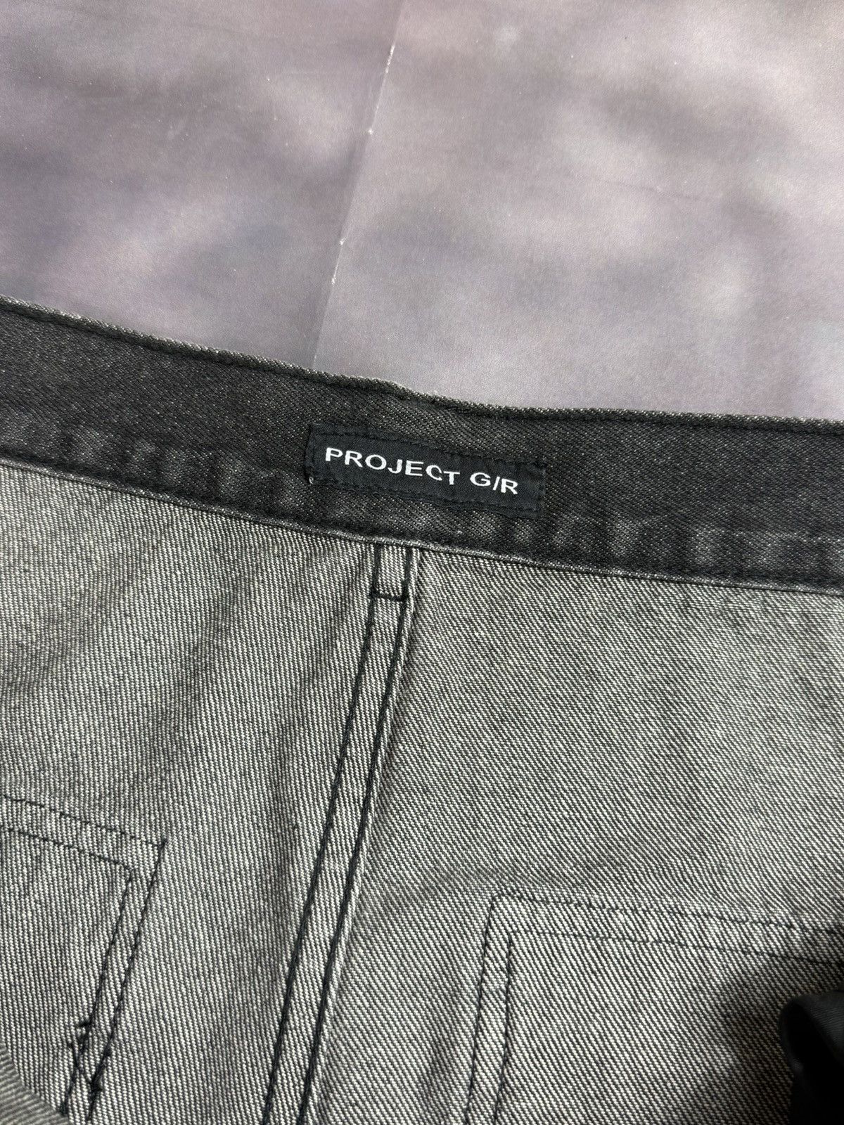 PROJECT G/R Project G/R Flight Denim Pants - black y2k vintage Size US 32 / EU 48 - 7 Thumbnail