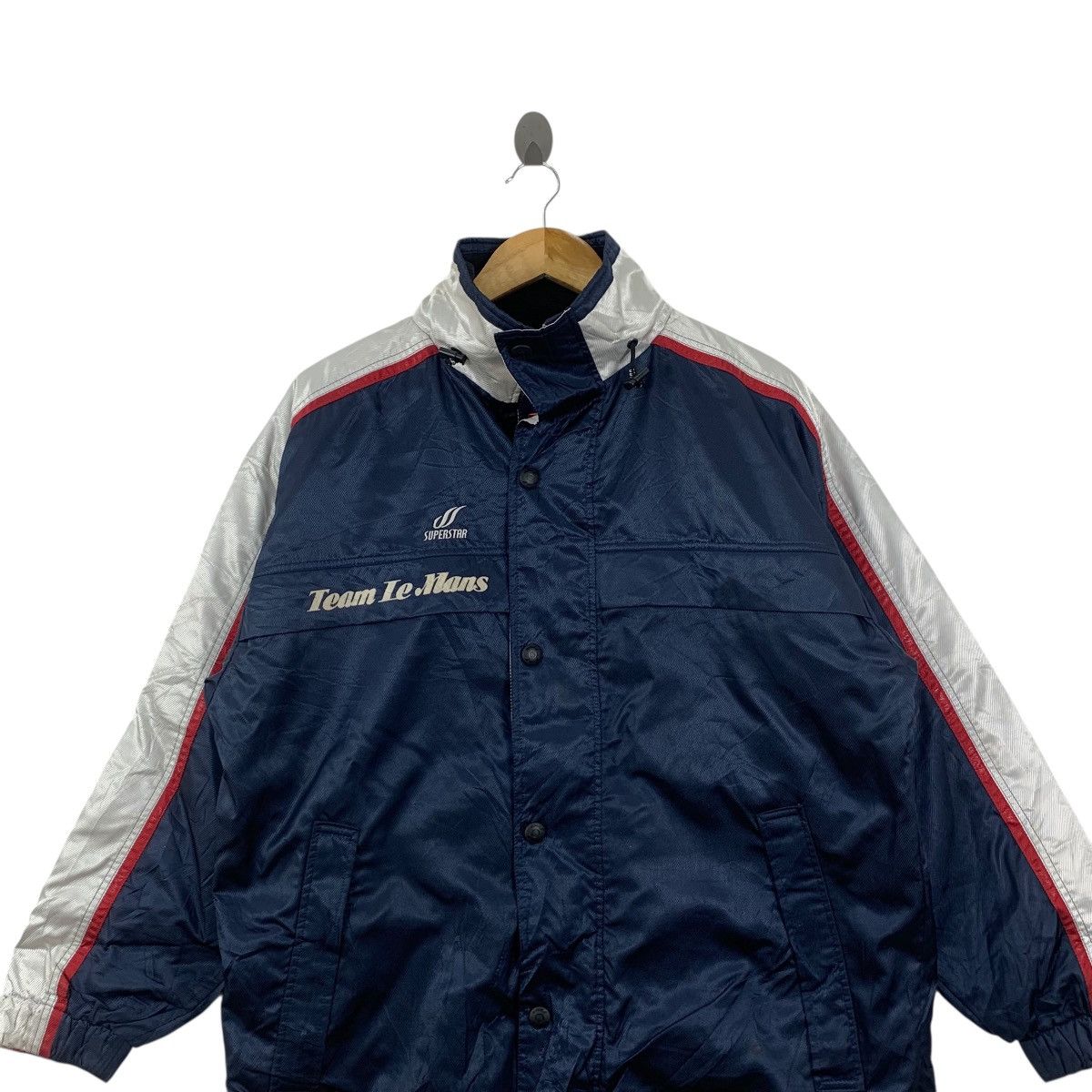 Mizuno Vintage MIZUNO TEAM LE MANS Race Car Breath Thermo Jacket Size US M / EU 48-50 / 2 - 2 Thumbnail