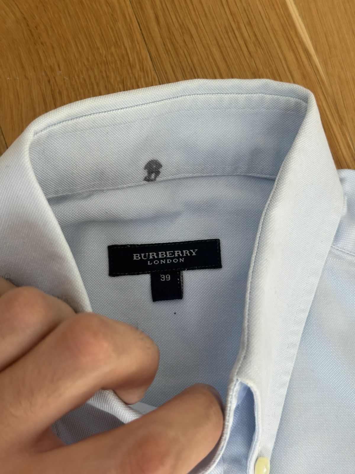 Burberry Vintage Burberry London Shirt Size US XL / EU 56 / 4 - 9 Thumbnail