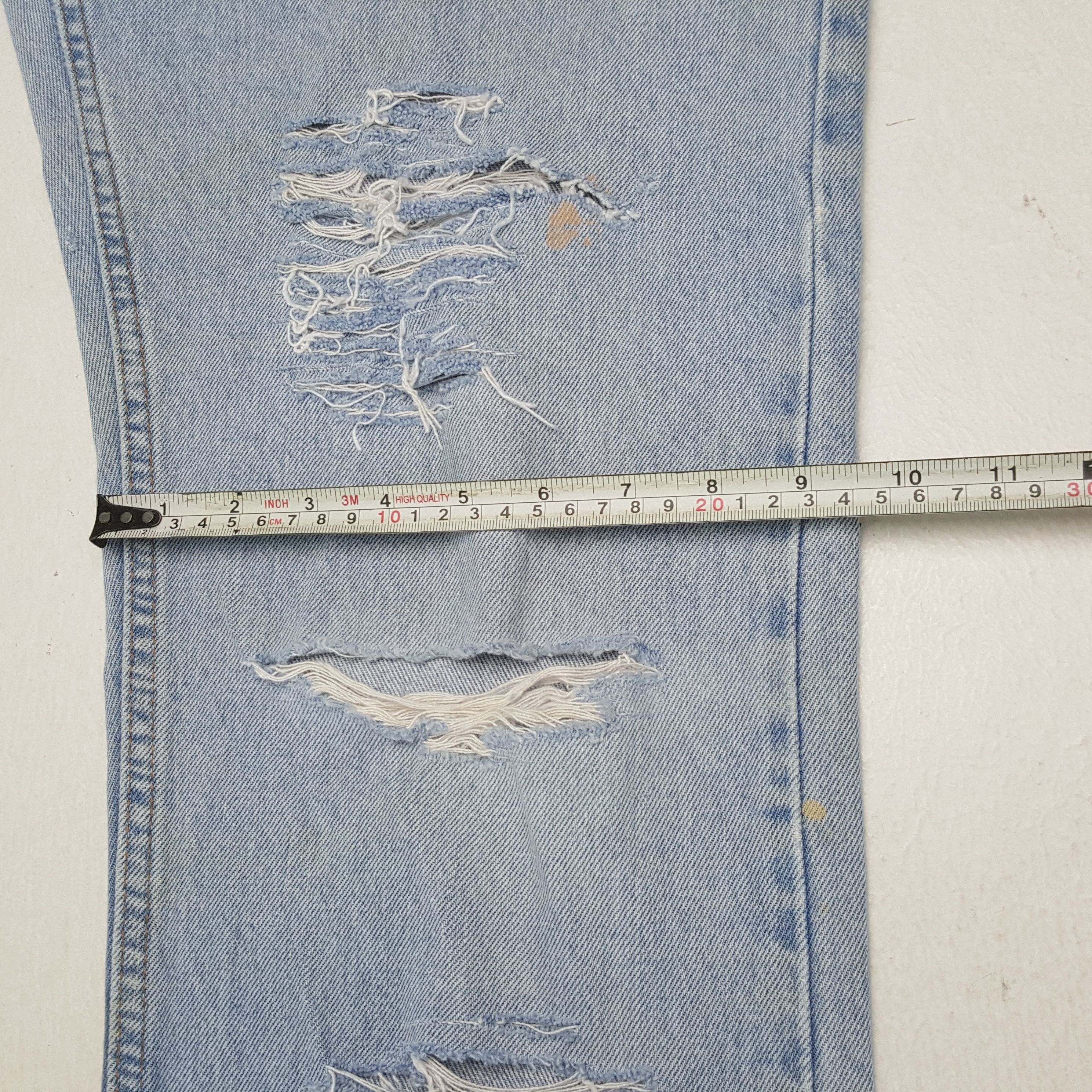 Levi's × Levi's Vintage Clothing × Vintage Vintage LEVI'S Kurt Cobain Style Distressed Jean Size US 32 / EU 48 - 10 Thumbnail