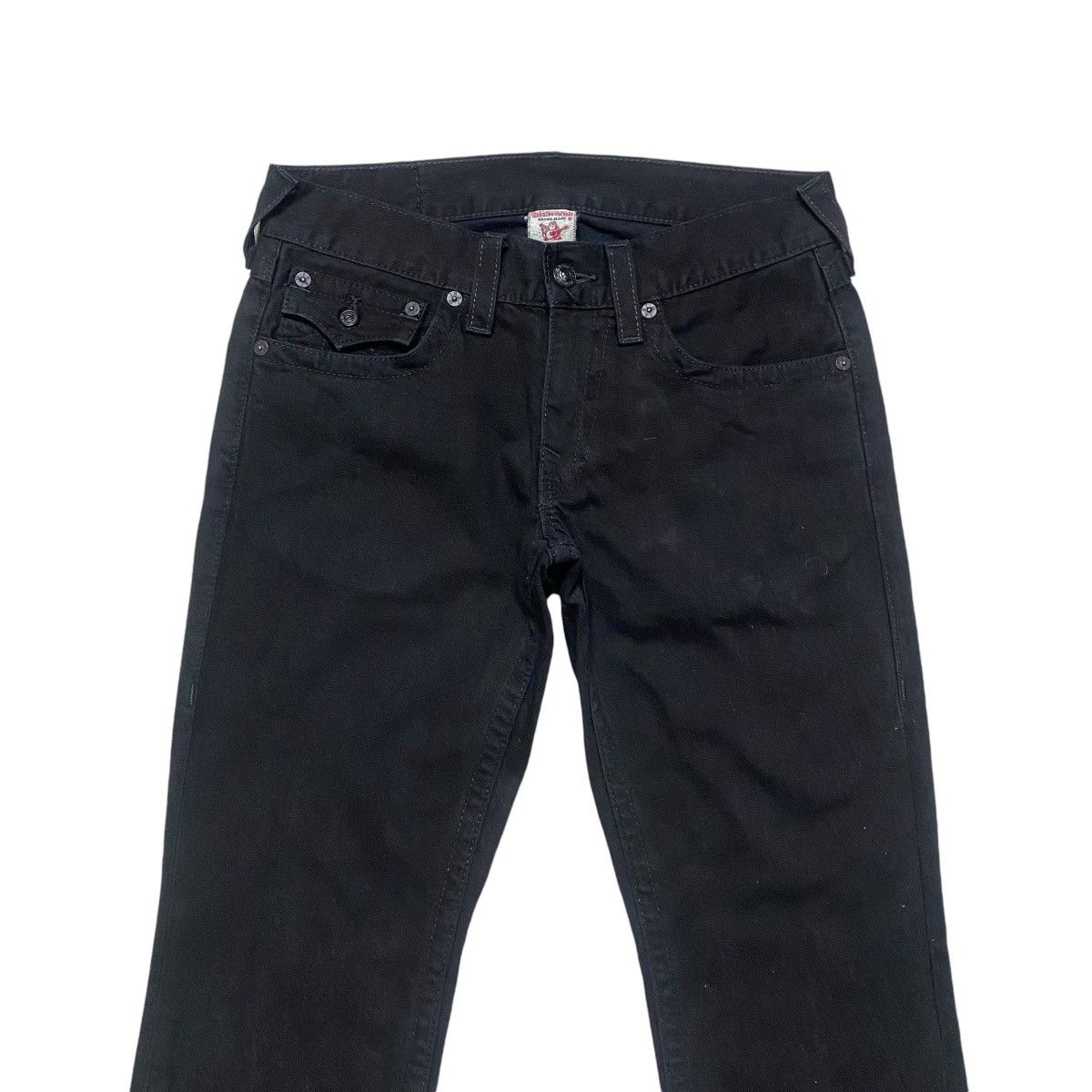True Religion True Religion Black Denim Jeans Ricky Size US 31 - 4 Thumbnail