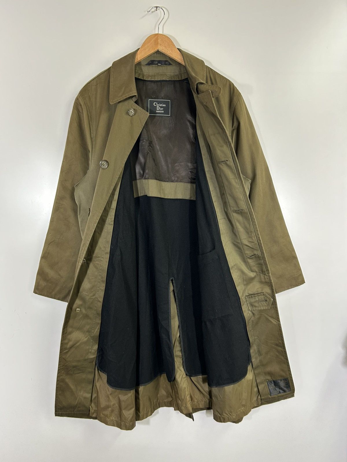 Christian Dior Monsieur ⚡️Vintage Christian Dior Monsieur Button Long Coat- 40S Size US L / EU 52-54 / 3 - 9 Thumbnail