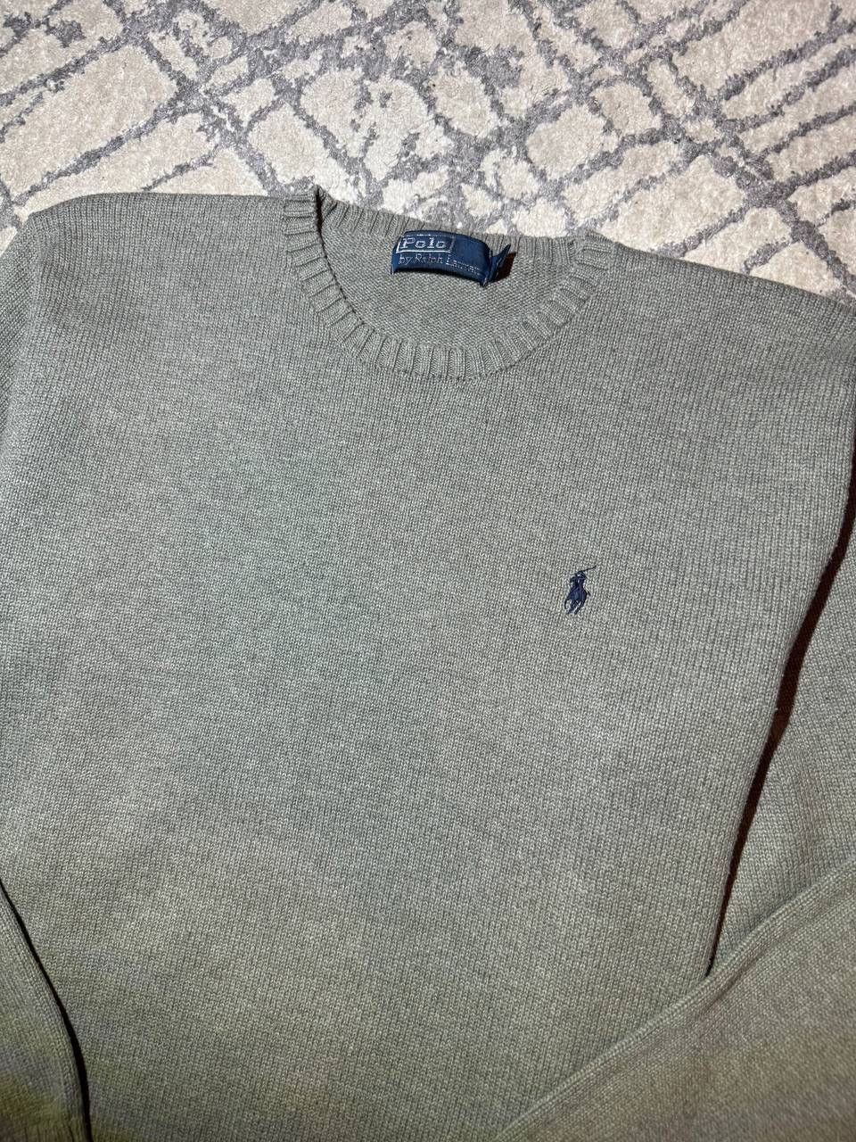 Polo Ralph Lauren × Vintage Polo Ralph Lauren Vintage Knit Sweater Embroidered Logo Size US XL / EU 56 / 4 - 2 Thumbnail