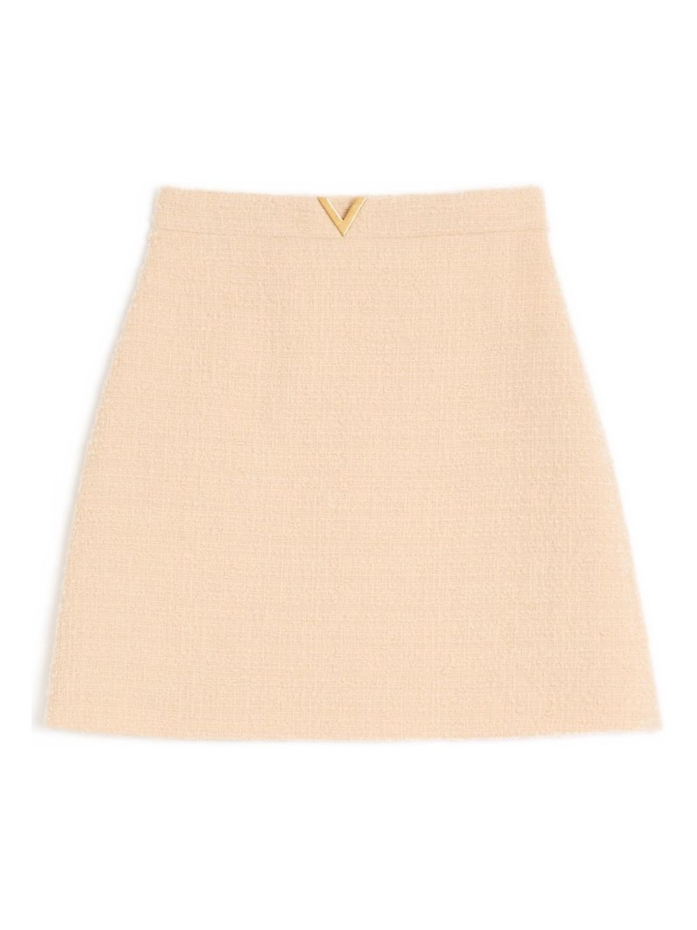 Valentino VLOGO SIGNATURE WOOL SKIRT Size 28" / US 6 / IT 42 - 1 Thumbnail