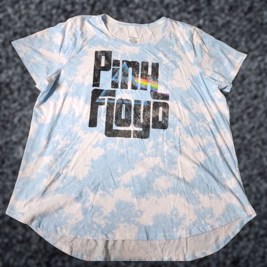 Vintage VINTAGE Pink Floyd T Shirt Clouds Band Tee Women Plus Size 18 Cotton Blend Purple 80s Size XXL / US 16-18 / IT 52-54 - 1 Thumbnail