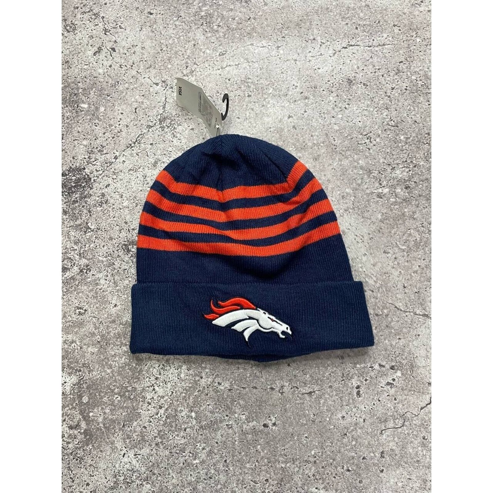 NFL × Vintage Vintage Denver Broncos NFL Beanie OSFA Team Apparel Size ONE SIZE - 1 Thumbnail
