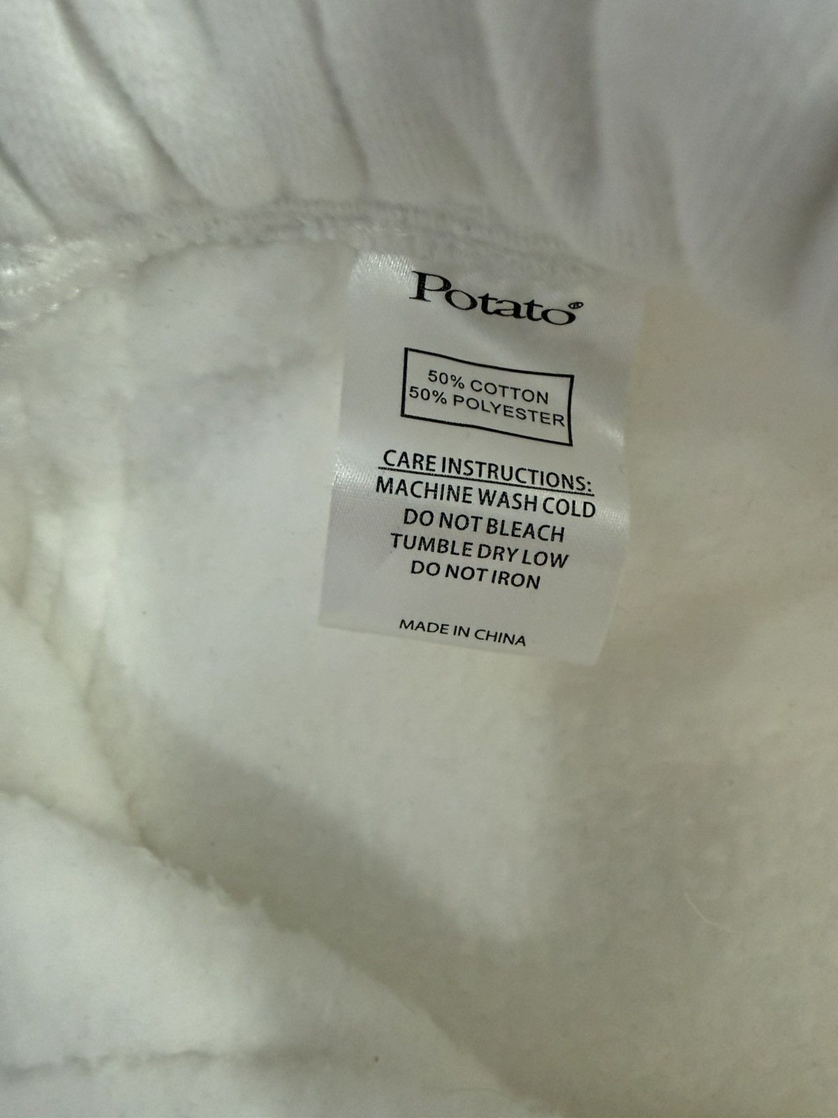 Imran Potato ‼️ Imran POTATO Cargo Heavyweight Sweat Pants White XL ‼️ Size US 36 / EU 52 - 5 Thumbnail