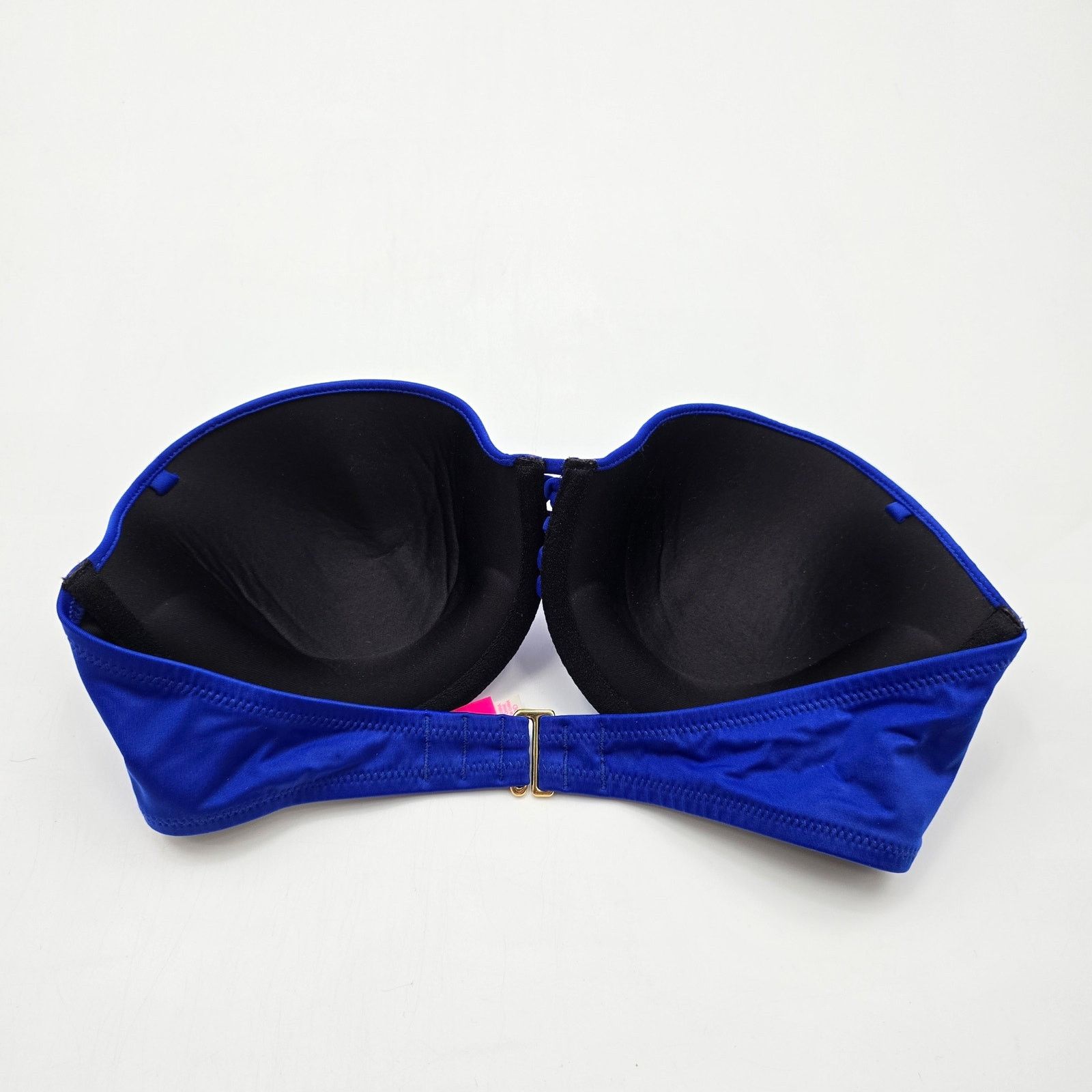 Victoria's Secret Victoria's Secret Blue Strapless Bikini Swimwear Large 32DD Size ONE SIZE - 2 Thumbnail