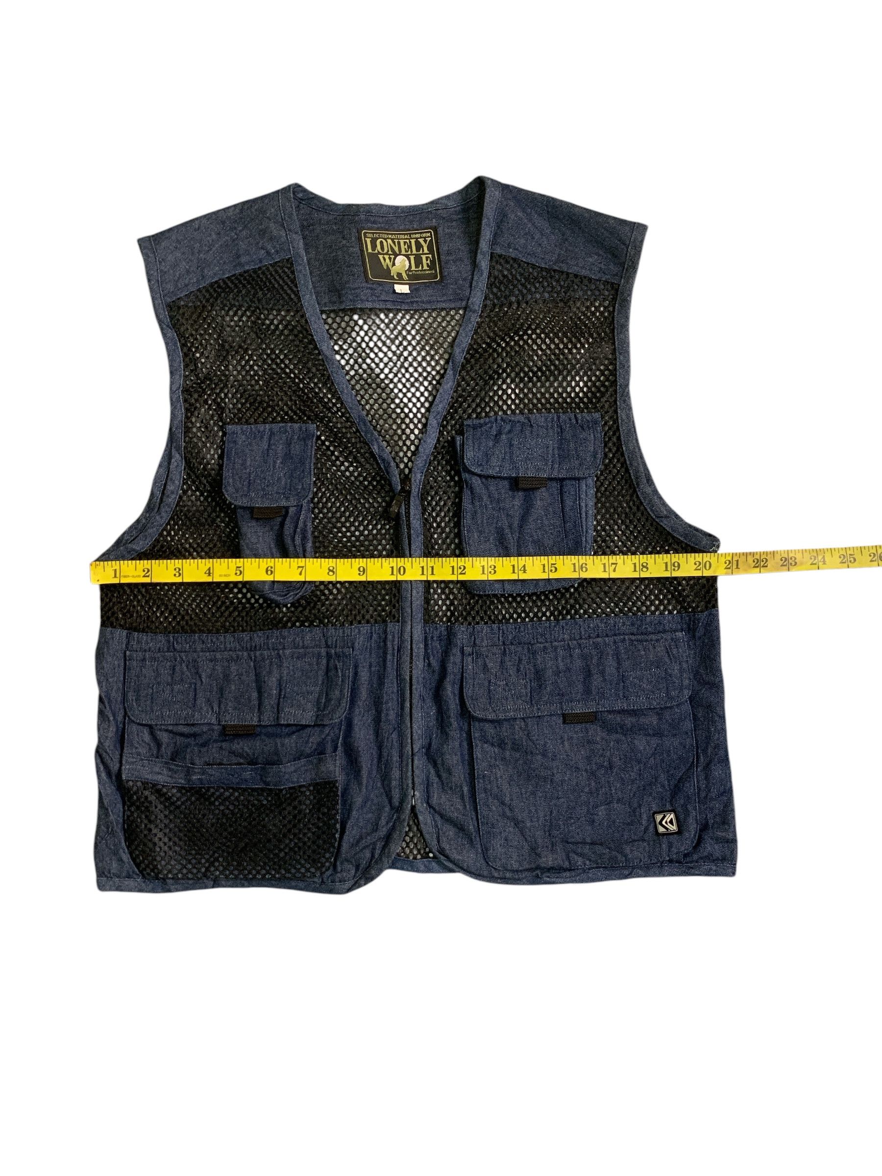 Other Rare Design Lonely Wolf Mesh Vests Size US L / EU 52-54 / 3 - 9 Thumbnail