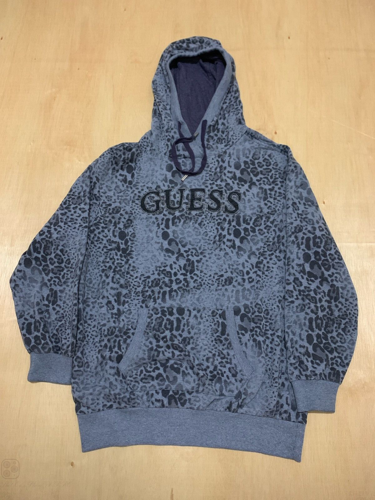 Guess × Japanese Brand Guess Leopard Style Hoodie Size US M / EU 48-50 / 2 - 1 Thumbnail