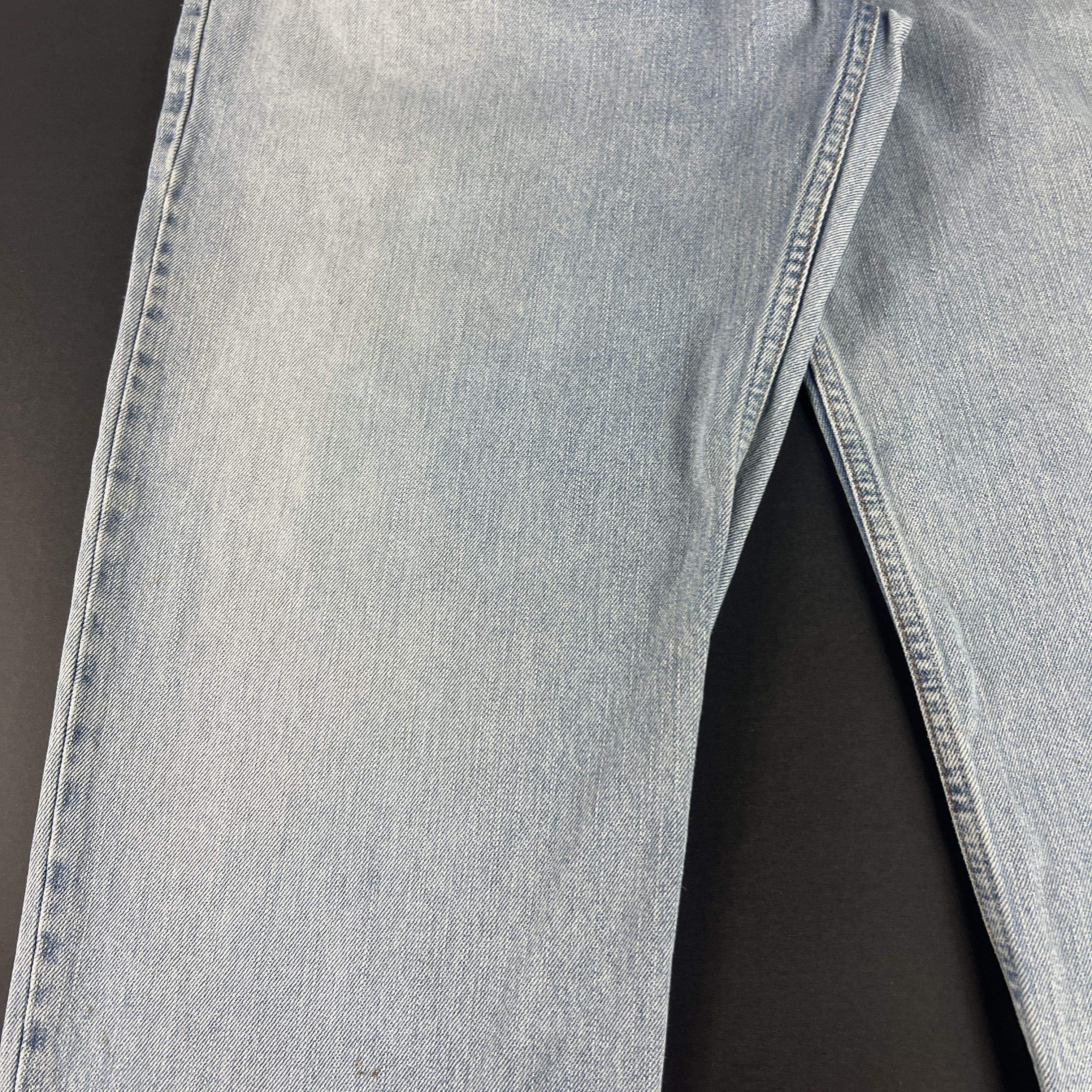 Levi's × Vintage Y2K Levi's Jean 550 Relaxed Straight Light Blue Cotton Denim Size US 37 - 7 Thumbnail