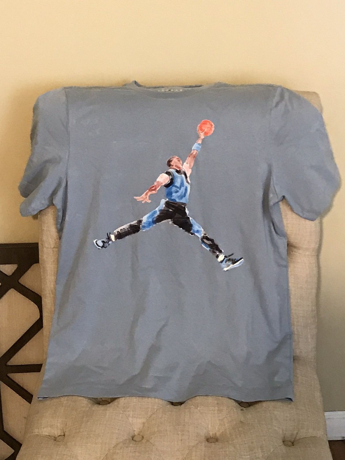 Jordan Brand Air Jordan UNC Jumpman Tee Size XL Size US XL / EU 56 / 4 - 2 Thumbnail