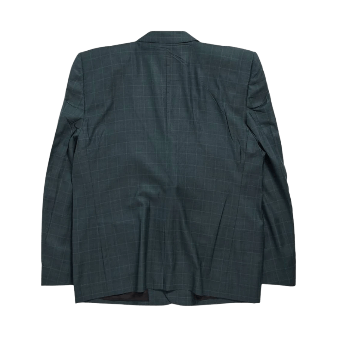Balenciaga o1w1db10825 Boxy Jacket in Dark Green Size US XXL / EU 58 / 5 - 2 Thumbnail