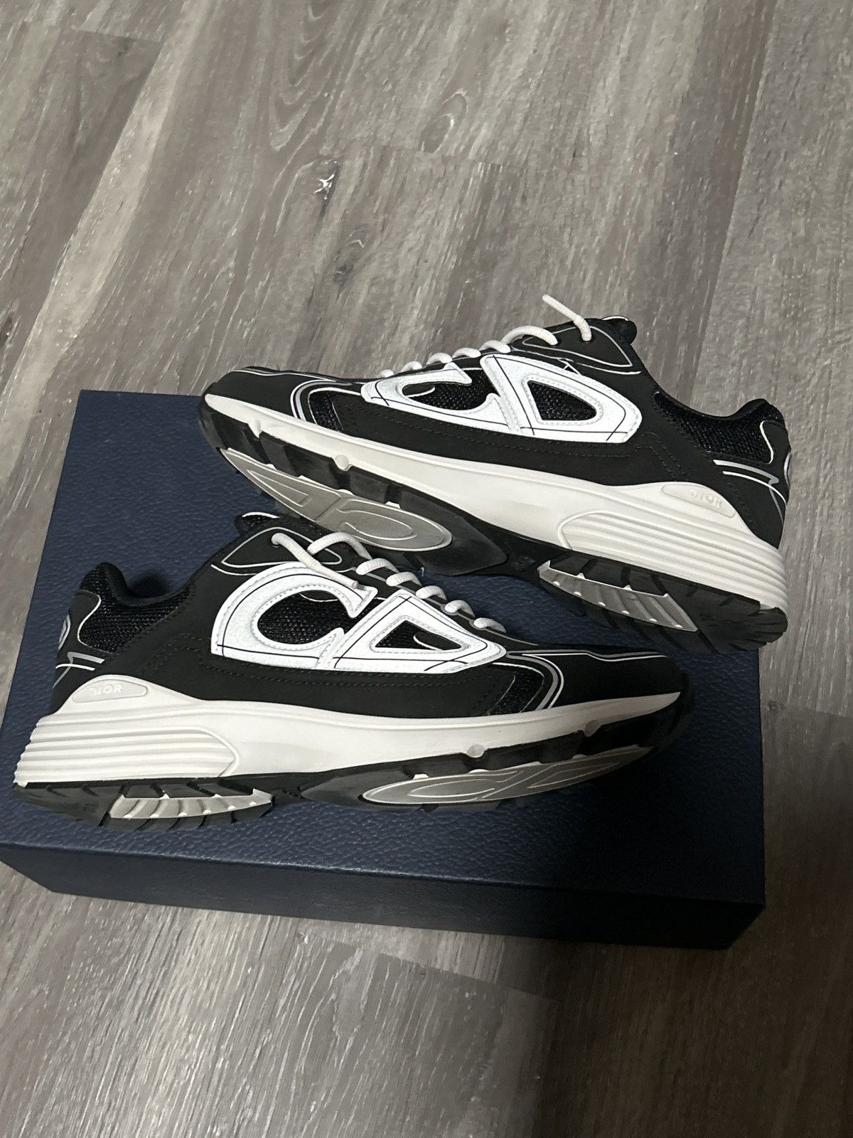 Dior Dior B30 Black & White Size 43(10M) Size US 10 / EU 43 - 3 Thumbnail