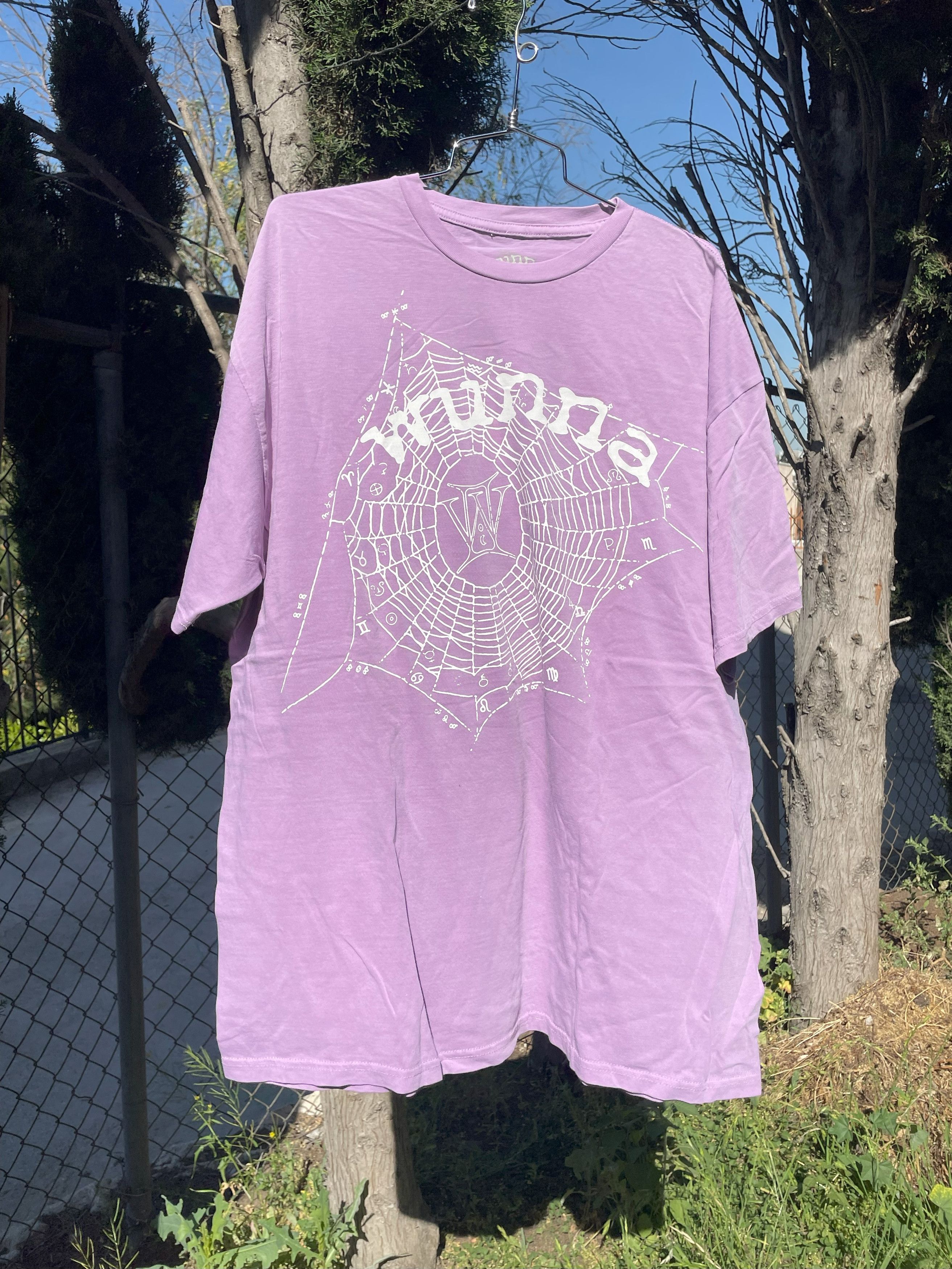 image of Spider Worldwide King Spider Zodiac 13 T-Shirt Xx-Large in Purple, Men's (Size 2XL)