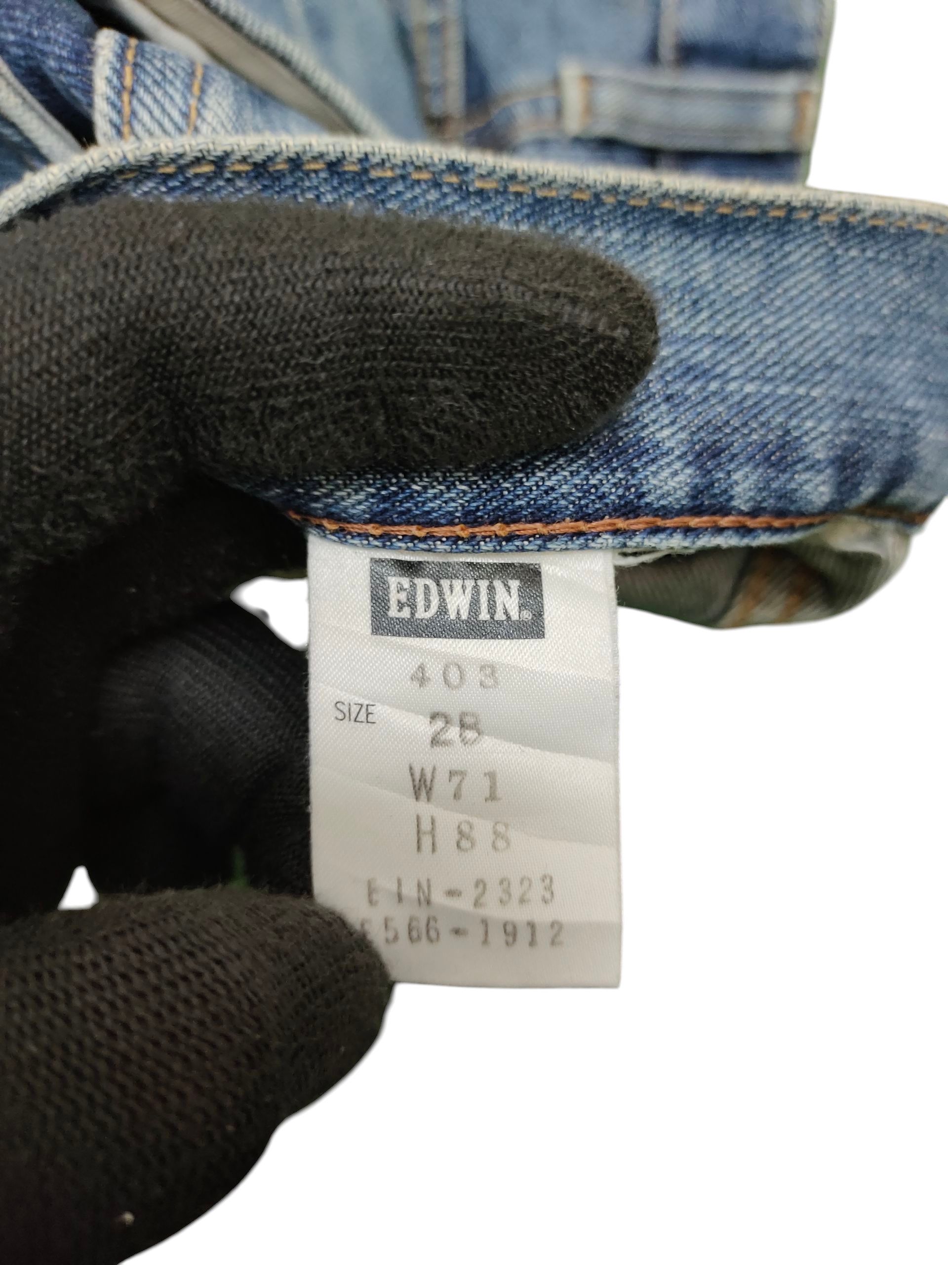 Comme des Garcons × Undercover Vintage 90s Edwin 403 Denim Jeans Size US 28 / EU 44 - 12 Thumbnail