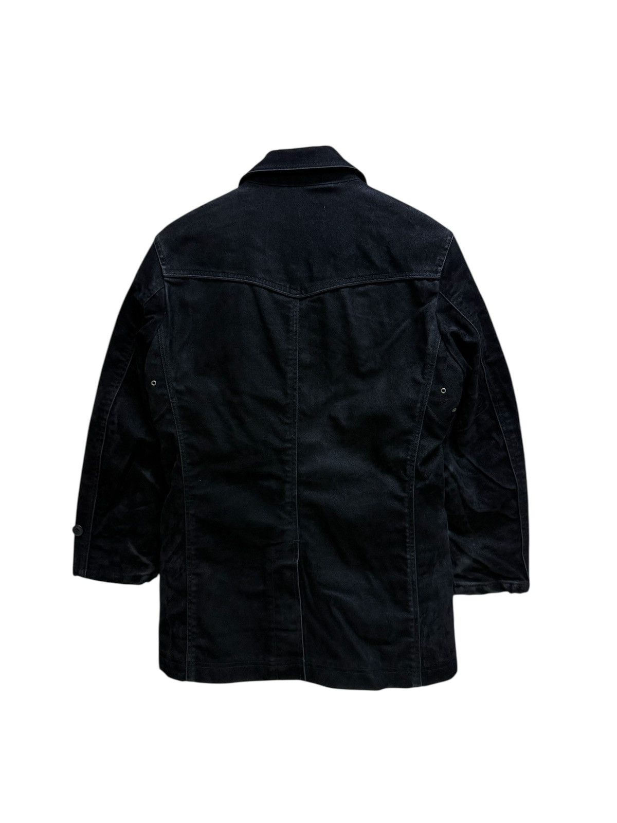 JUN MEN Vintage Jun Men Japanese Velvet Denim Jacket Size US M / EU 48-50 / 2 - 2 Thumbnail