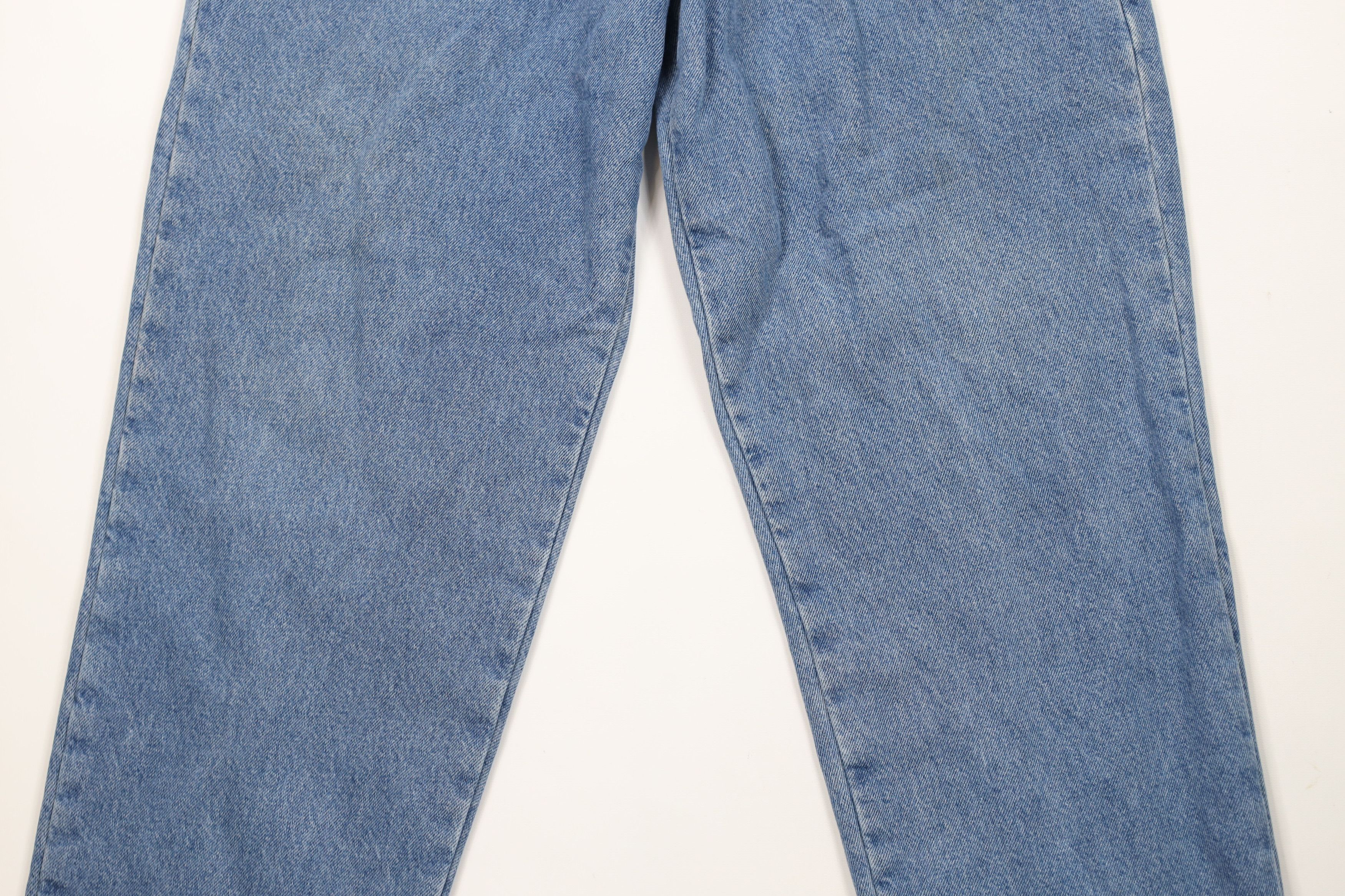 L.L. Bean × Vintage Vintage LL Bean Relaxed Fit Flannel Lined Denim Jeans Blue Size US 36 / EU 52 - 4 Thumbnail