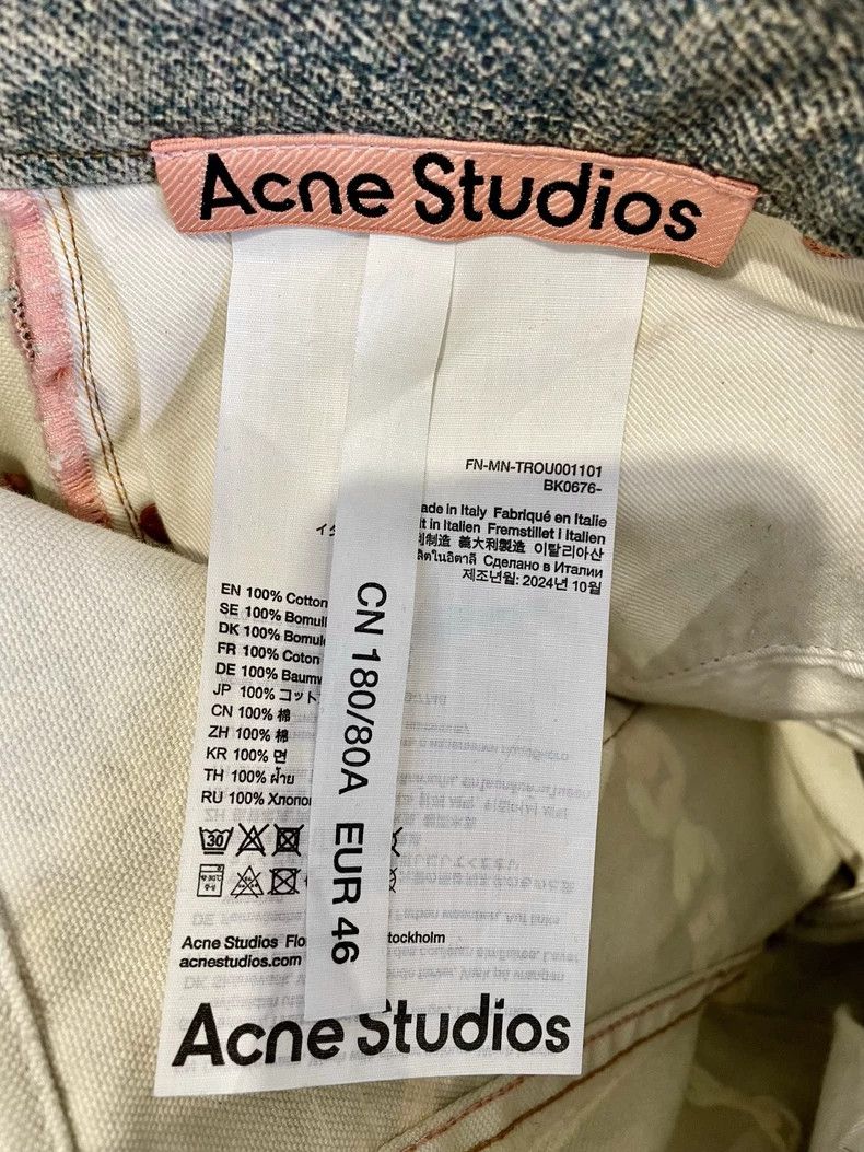 Acne Studios Acne Studios Blue candy chain 3D printed jeans Size US 30 / EU 46 - 4 Thumbnail