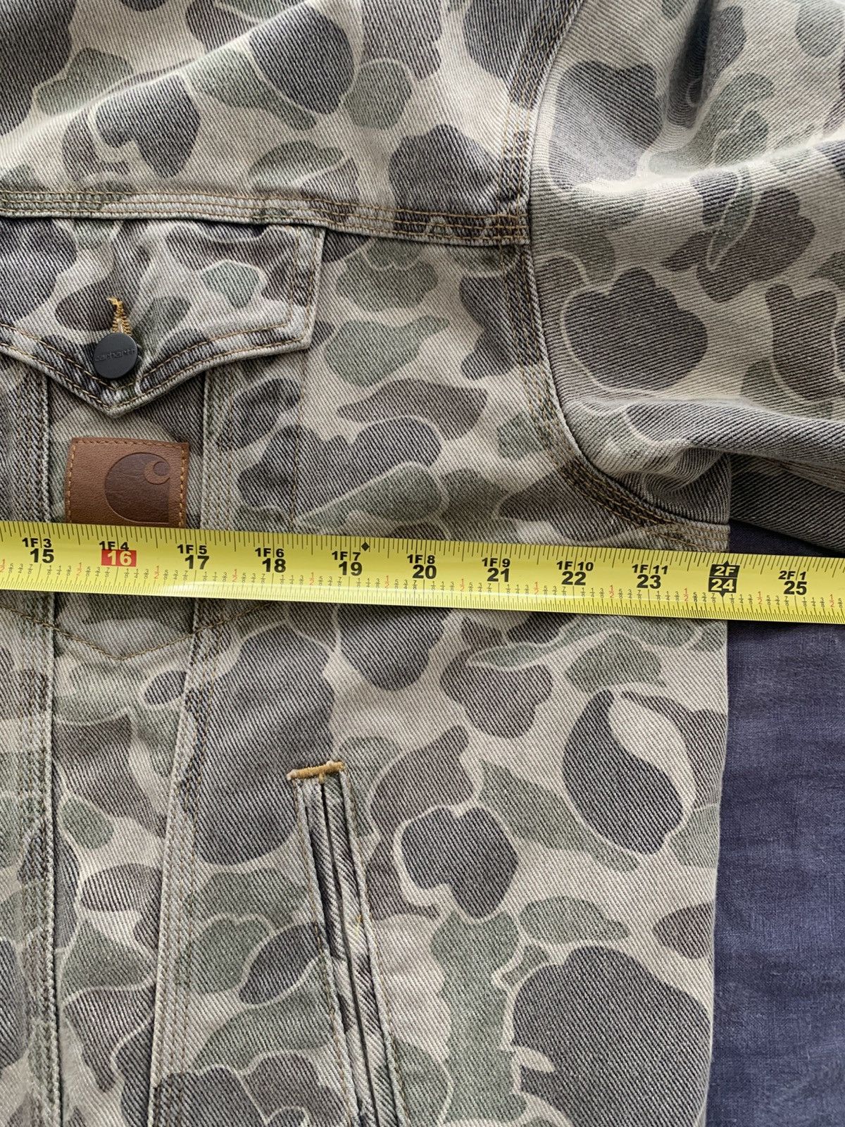 Carhartt Duck Camo Hekdton Jacket (bleached) Size US M / EU 48-50 / 2 - 2 Thumbnail