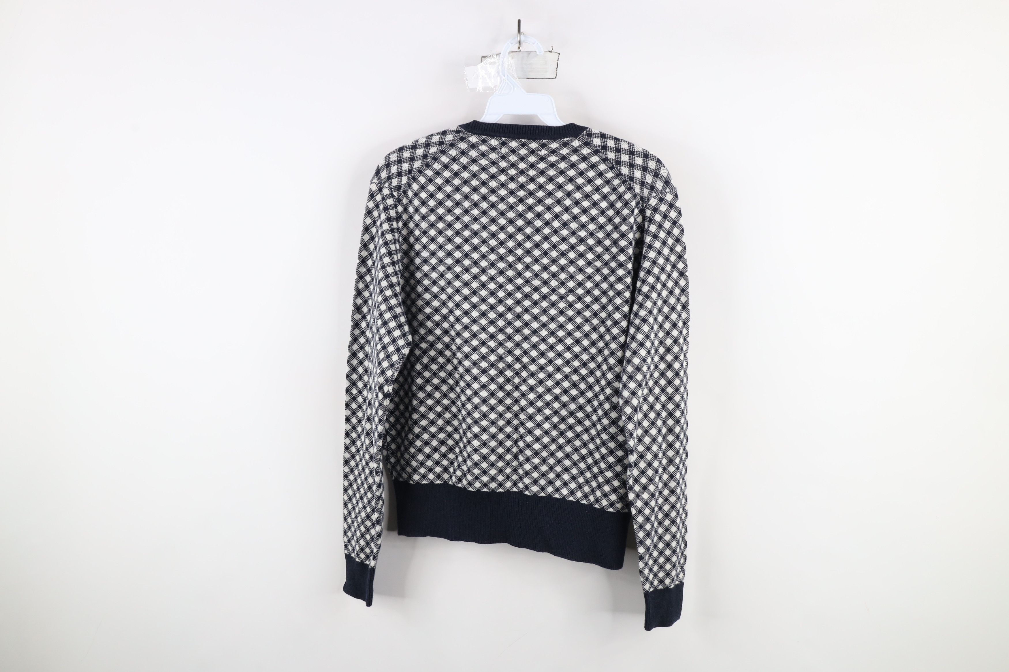 Brooks Brothers × Vintage Vintage 90s Brooks Brothers Cotton Knit Cardigan Sweater Size M / US 6-8 / IT 42-44 - 9 Thumbnail