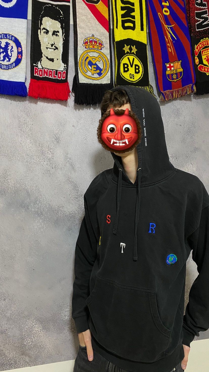 Travis Scott × Vintage Rare Y2K Travis Scott Astroworld Wish You Were Here Hoodie Size US L / EU 52-54 / 3 - 1 Thumbnail