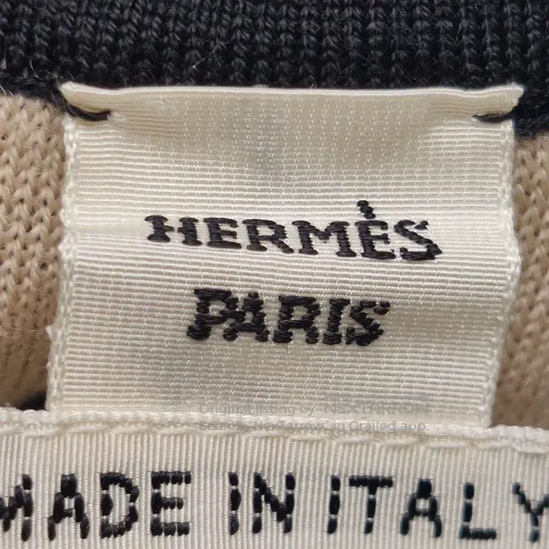Hermes Hermes Multicolor silk print round neck short sleeve knitt Size XXS / US 00 / IT 34 - 5 Thumbnail
