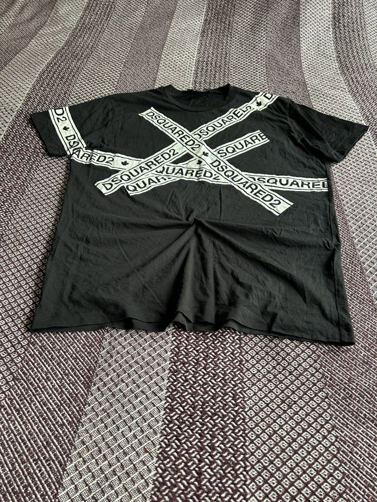 Dsquared2 Dsquared Big Logo Luxury T-shirt Streetwear Size XL Rare Tee Size US XL / EU 56 / 4 - 4 Thumbnail