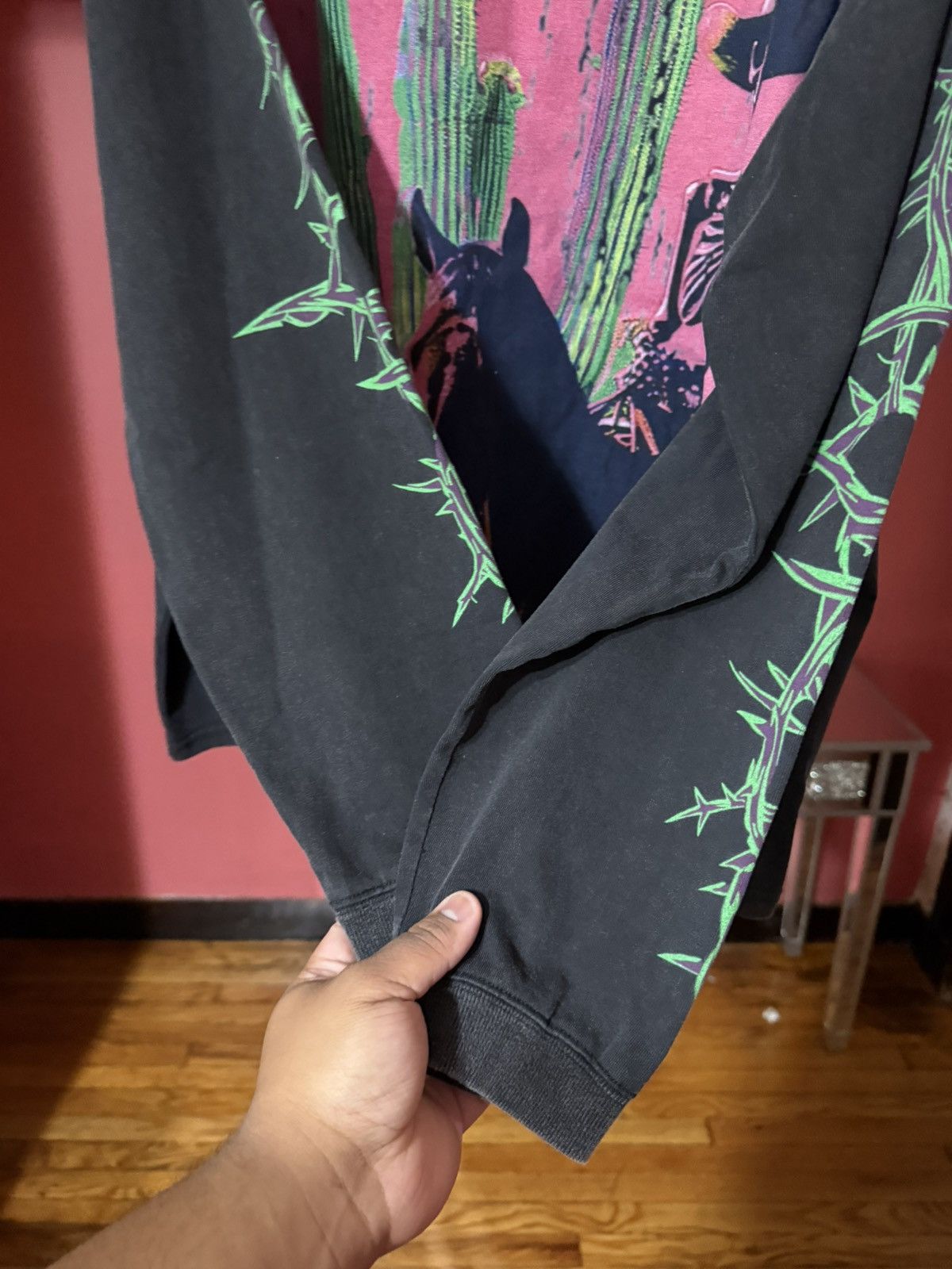 Godspeed Godspeed Black Wash WestWorld Long Sleeve Size XL Size US XL / EU 56 / 4 - 3 Thumbnail