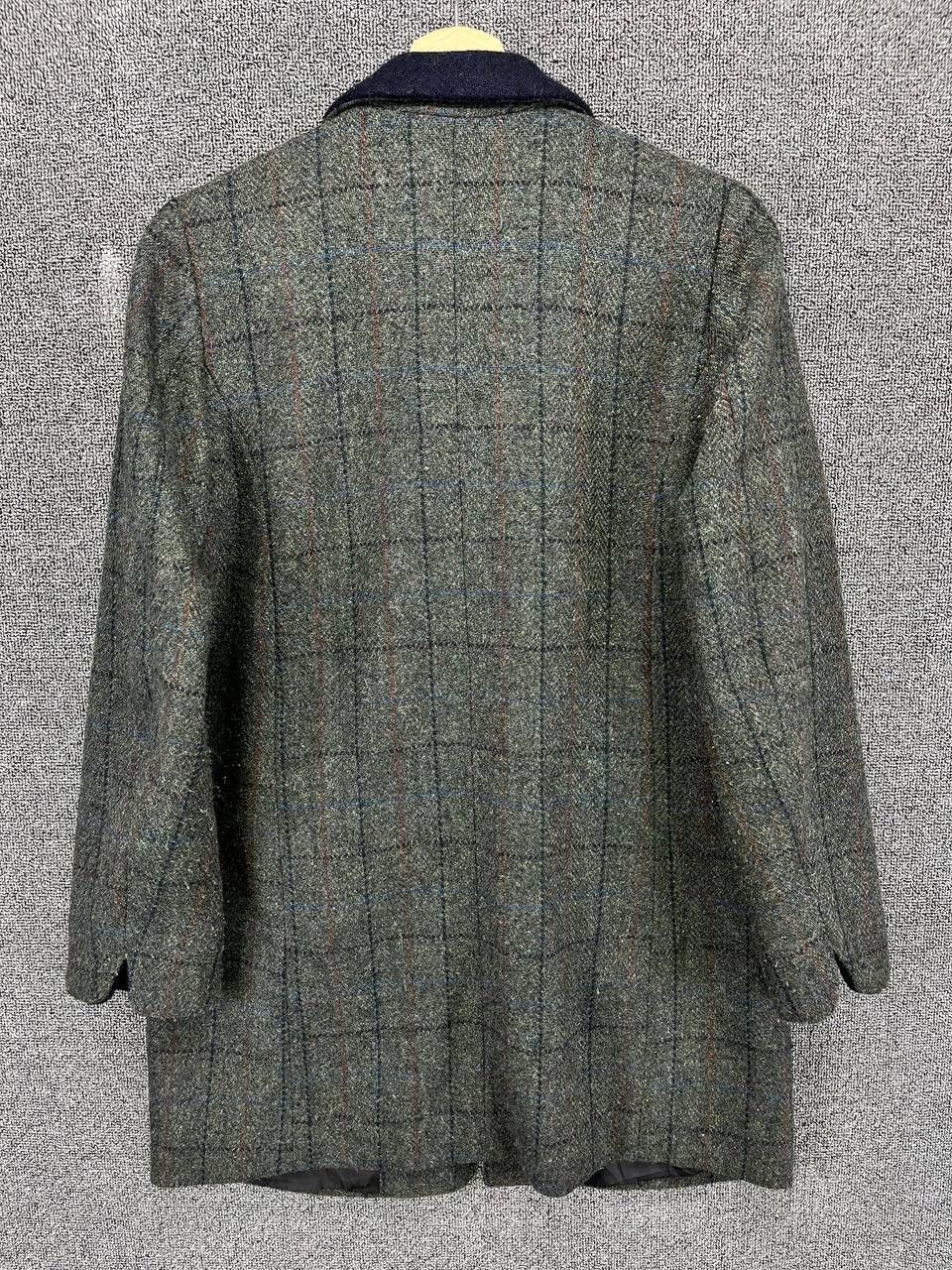 Harris Tweed Harris Tweed x Sevendays Sunday Shadow Plaid Wool Jacket Size M / US 6-8 / IT 42-44 - 9 Thumbnail