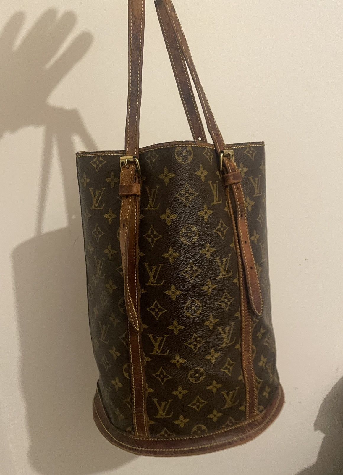 Louis Vuitton Louis Vuitton Bucket "GM" Monogram originale vintage 1998 Size ONE SIZE - 3 Thumbnail