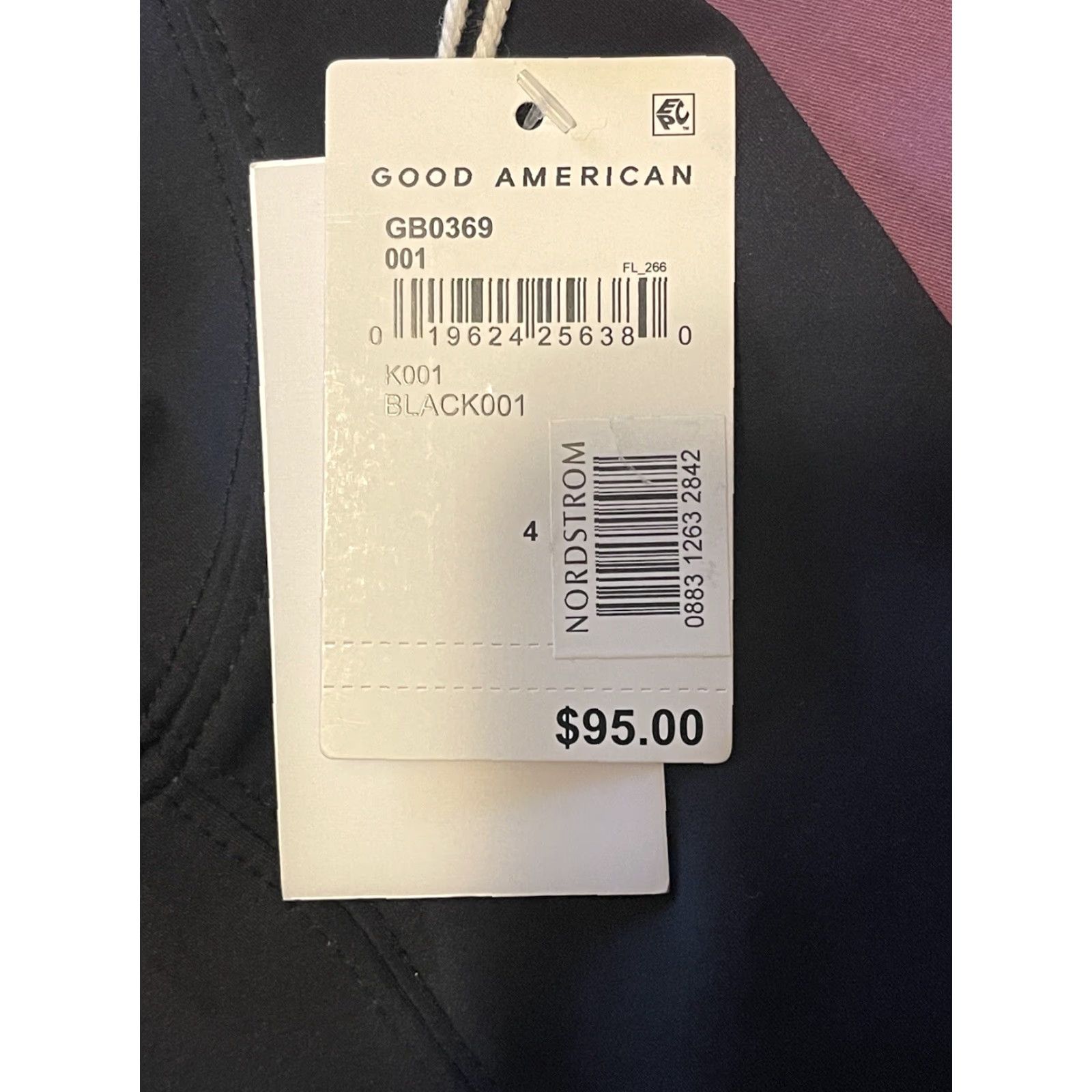 Good American GOOD AMERICAN SCUBA U CORSET BODYSUIT Size 4 Black Sleeveless Tank Womens Size S / US 4 / IT 40 - 4 Thumbnail