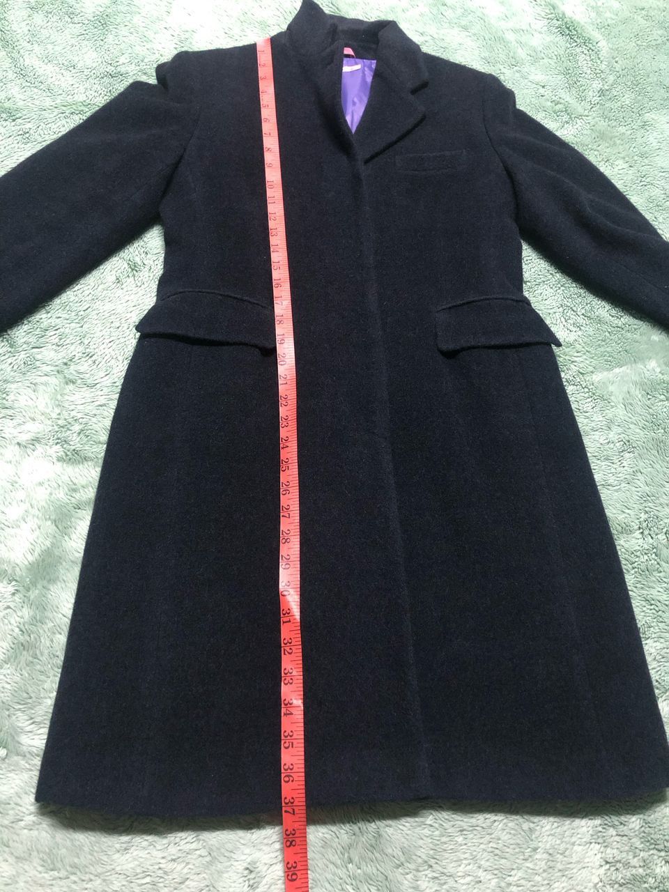 Paul Smith × Vintage VINTAGE PAUL SMITH WOMEN LONG COAT WOOL COAT JACKET Size M / US 6-8 / IT 42-44 - 18 Thumbnail